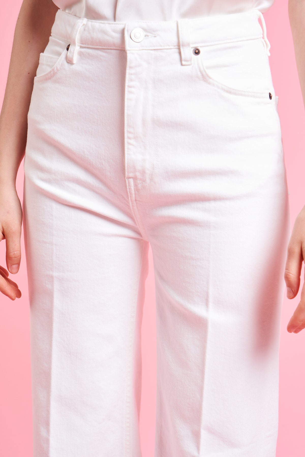 Paul & Joe jean Phoenix droit taille haute coton