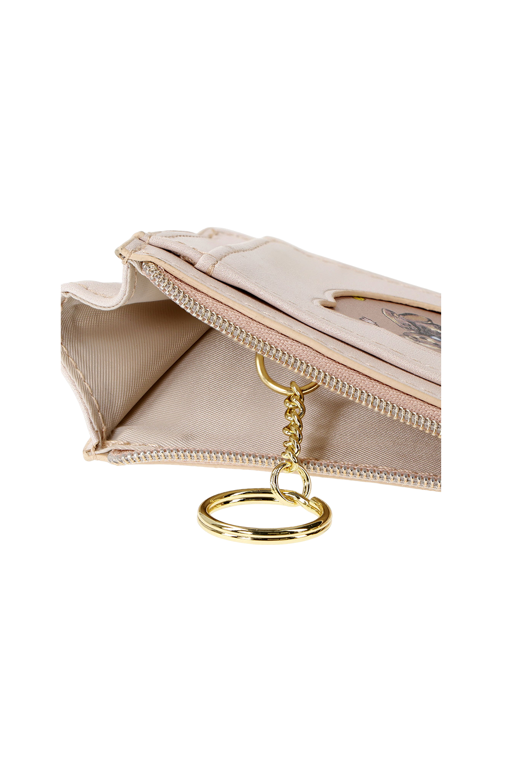 Paul & Joe porte-cartes oursons peluche beige