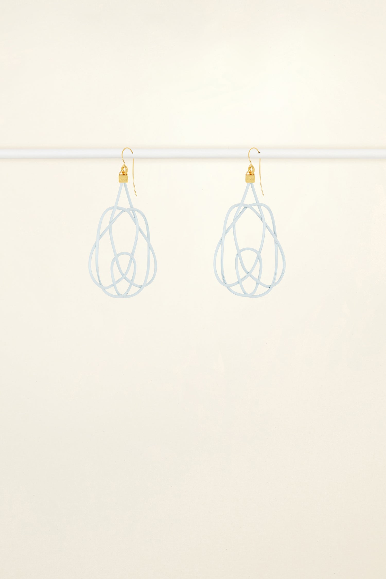 Patou P22JW0810043626B boucles oreilles osier Sky Blue TU