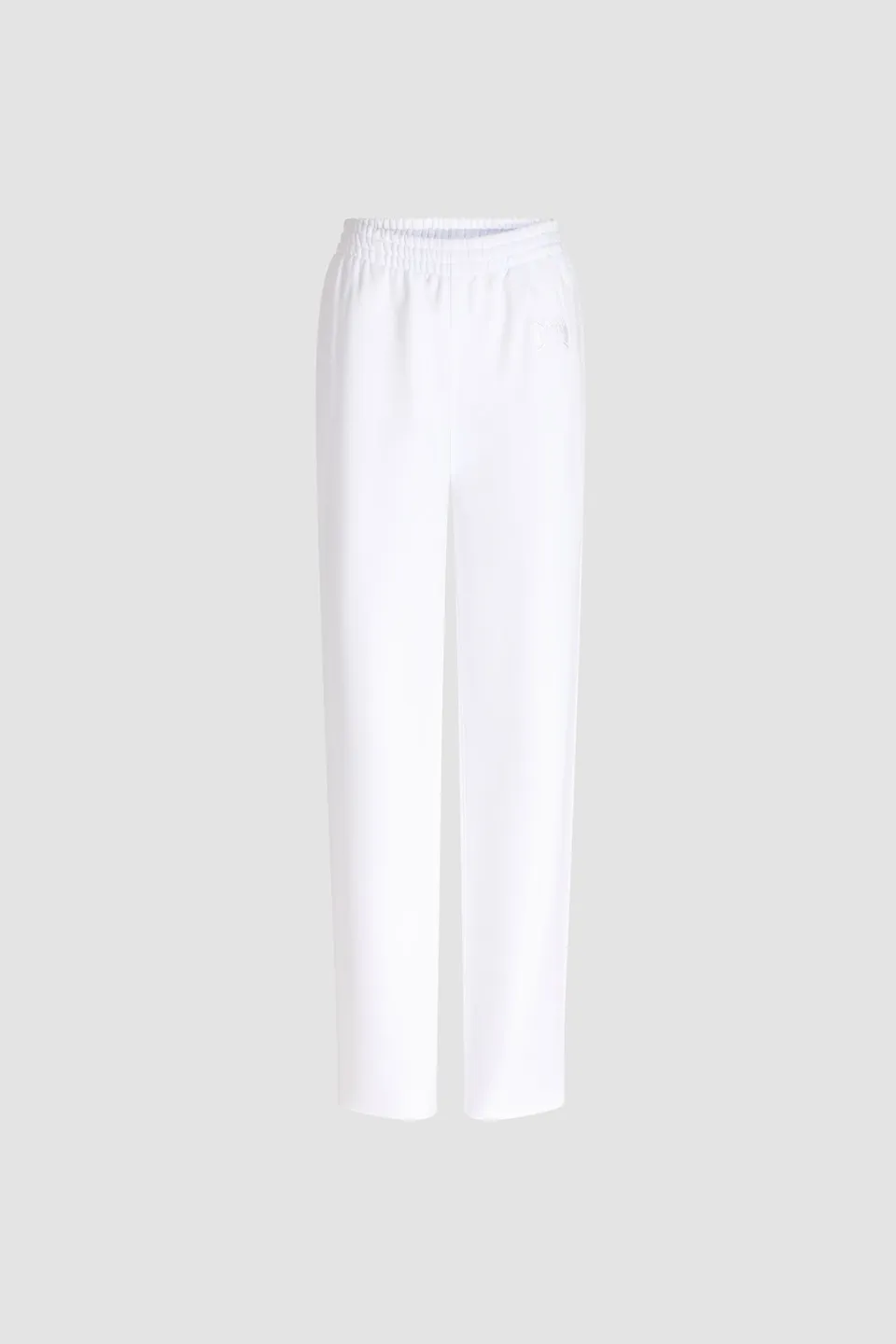 Patou E26SP0829985001W pantalon coton blanc White