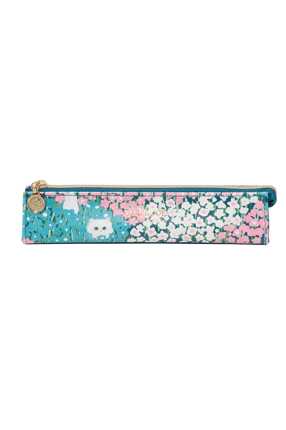 Paul & Joe petite trousse fleurs Gipsy marine TU similicuir