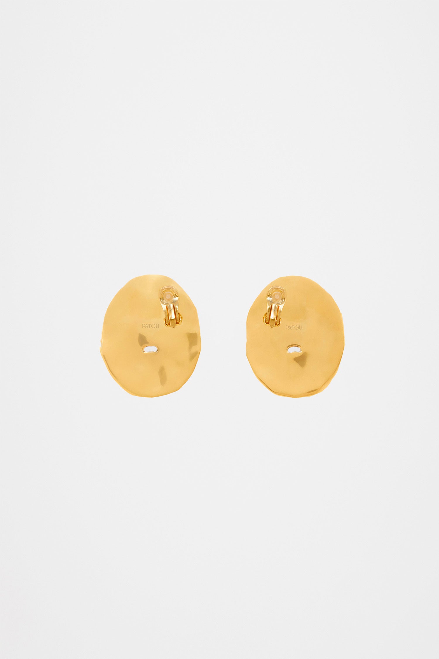 Patou Jewellery JW0321002299G boucles laiton doré clips