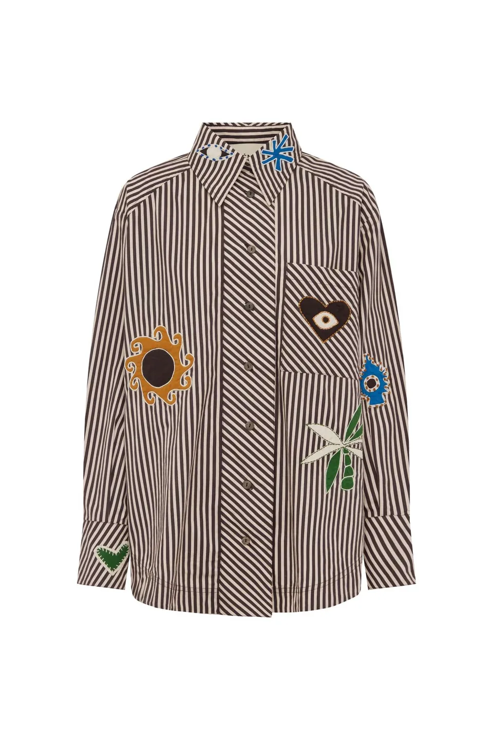Alemaïs Sirocco Embroidered Shirt chemise brodée coton