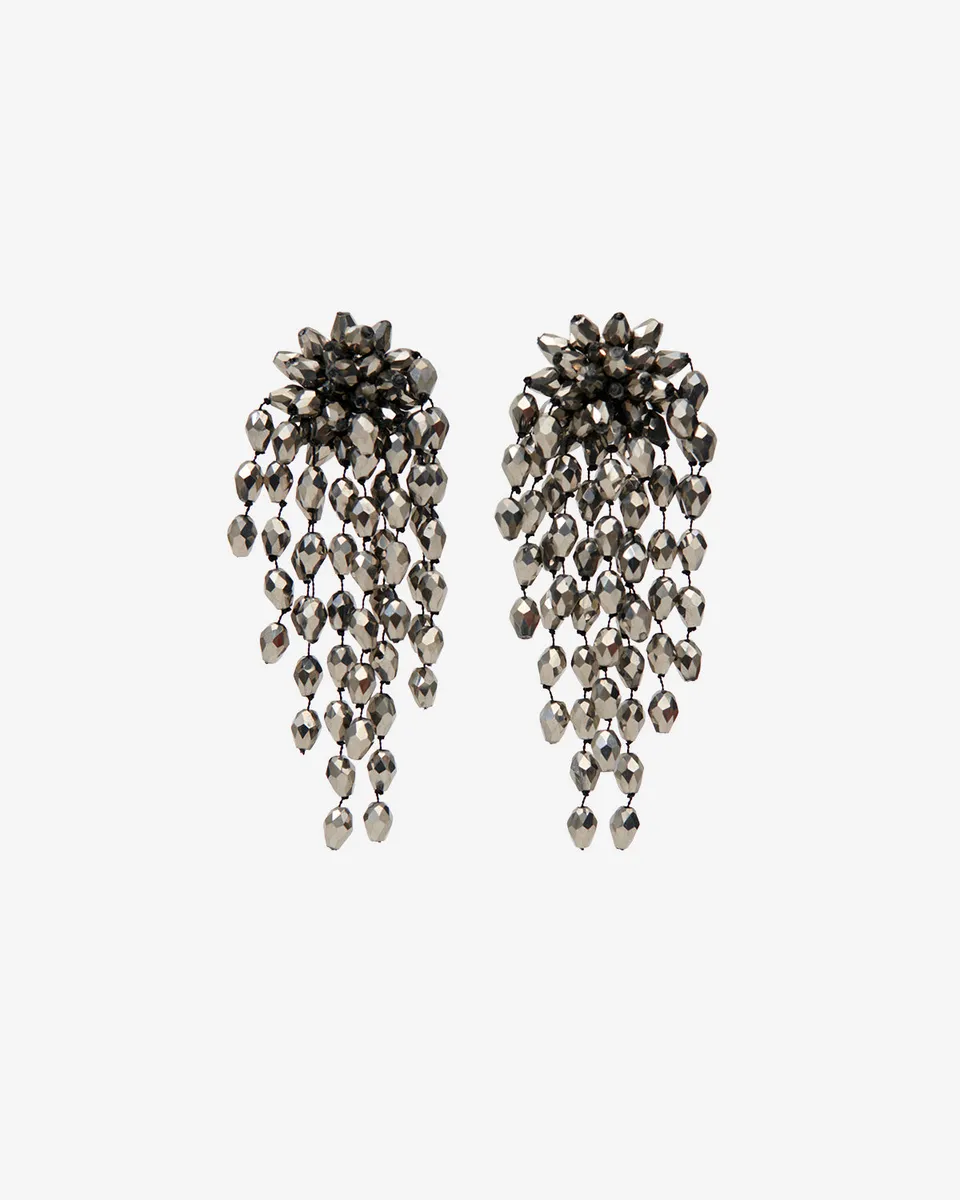 Isabel Marant Hanabi BL0174 Boucles anthracite-argenté