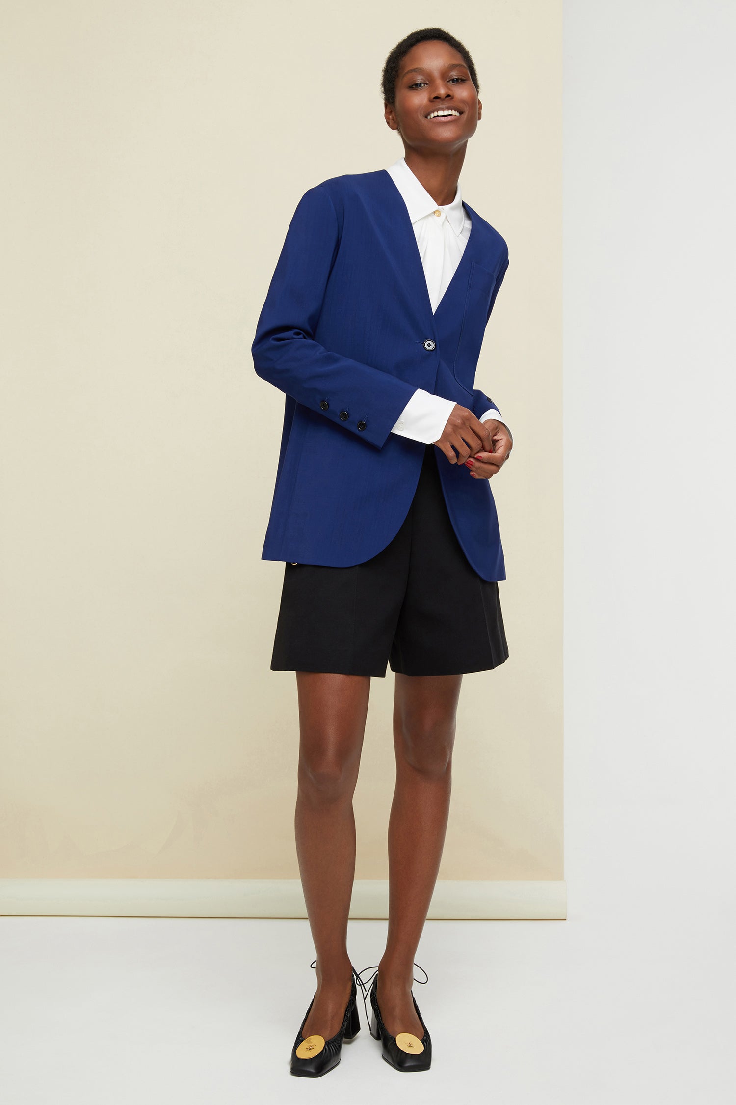Patou Jackets JA008 veste laine Persian Blue 34-42