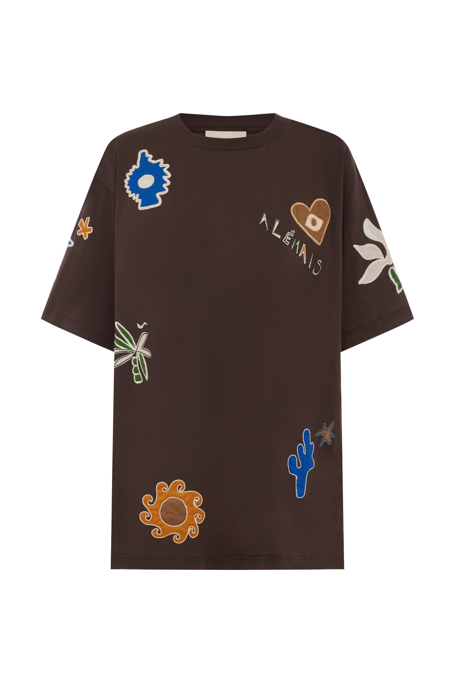 Alemäis Sirocco tee coton motifs brodés