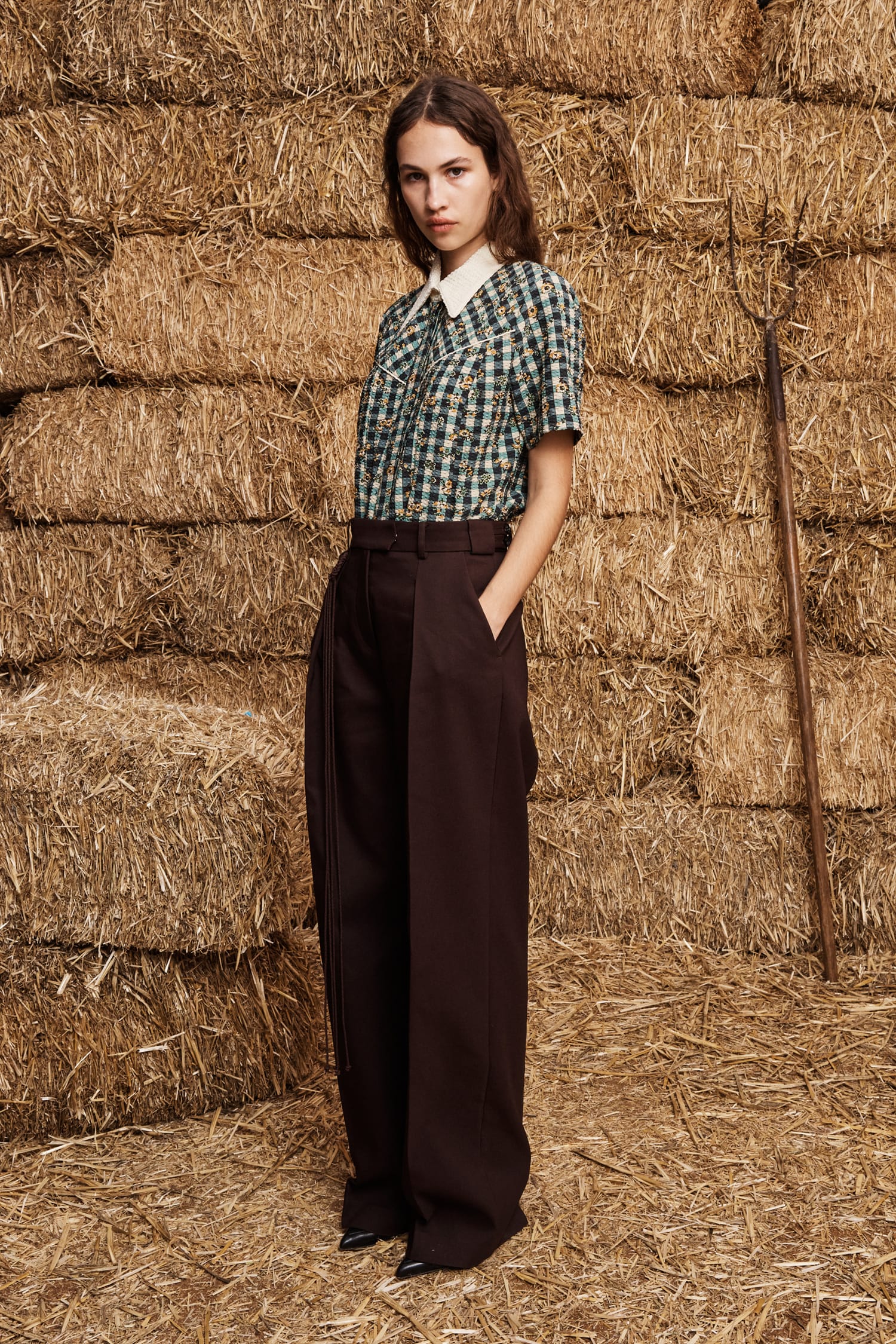 Alemaïs Emmett Pant pantalon droit 8 coton
