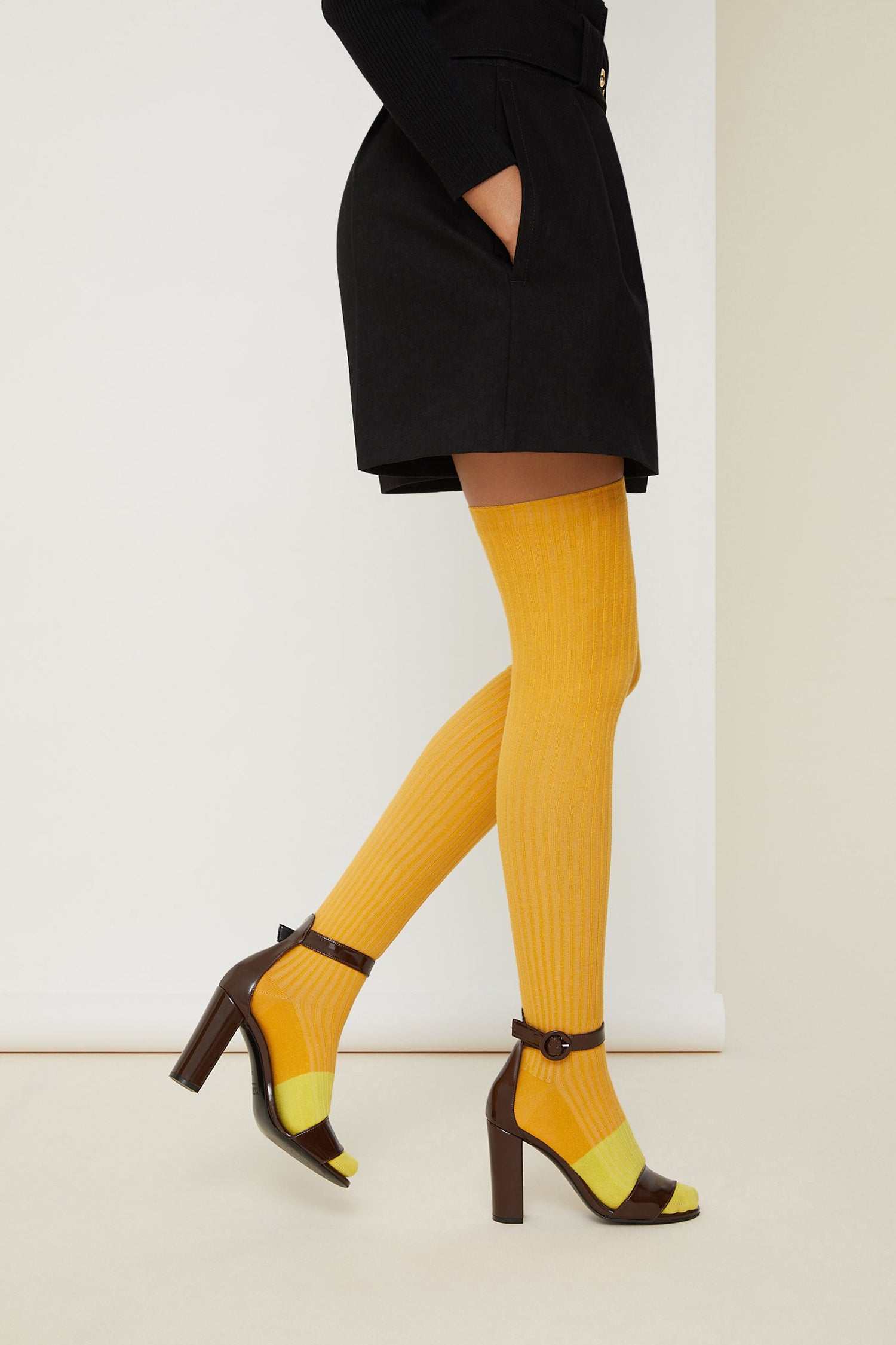 Patou AC022 lot 2 paires chaussettes coton citrus