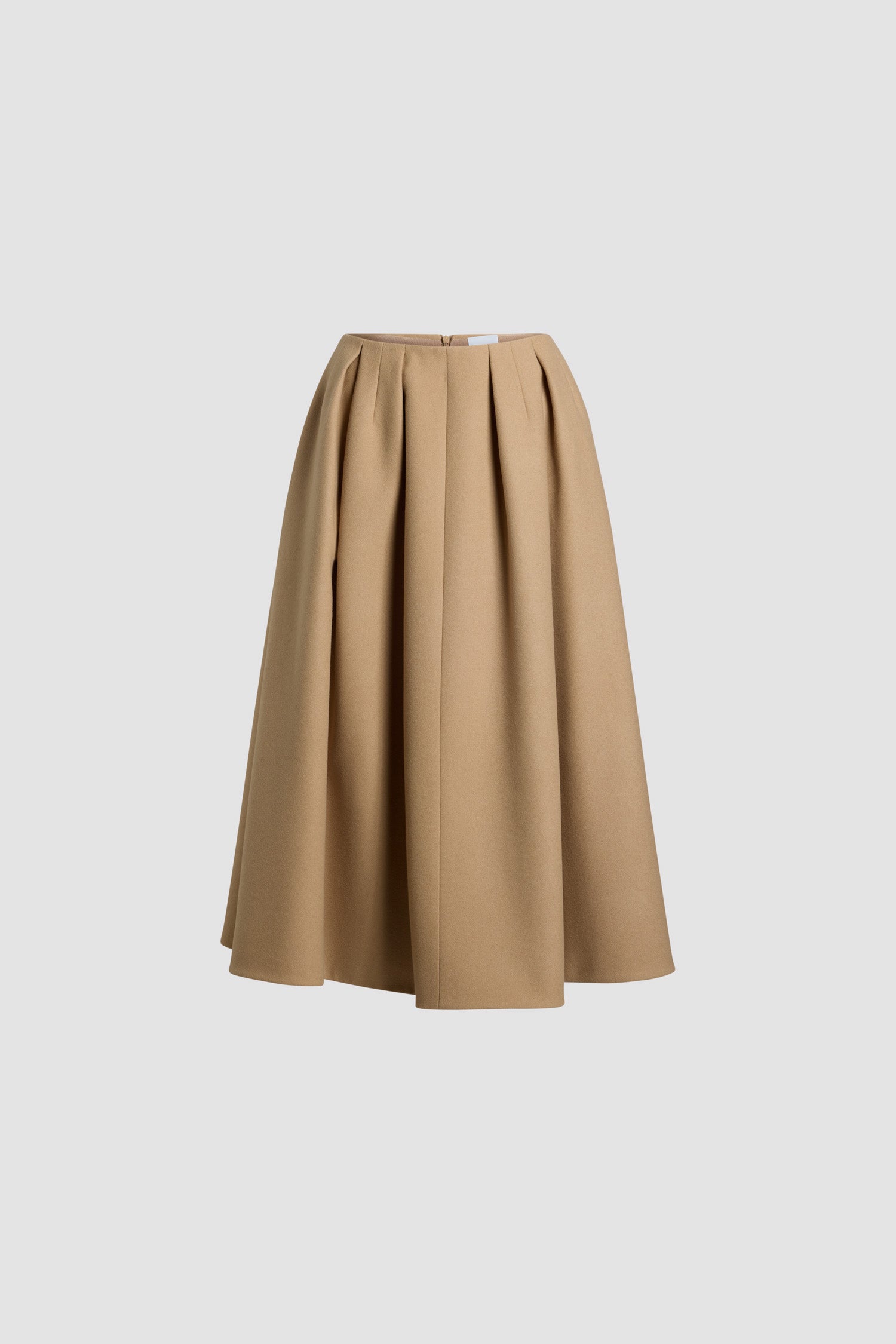 Patou Skirts SK0670003114B jupe midi plissée beige