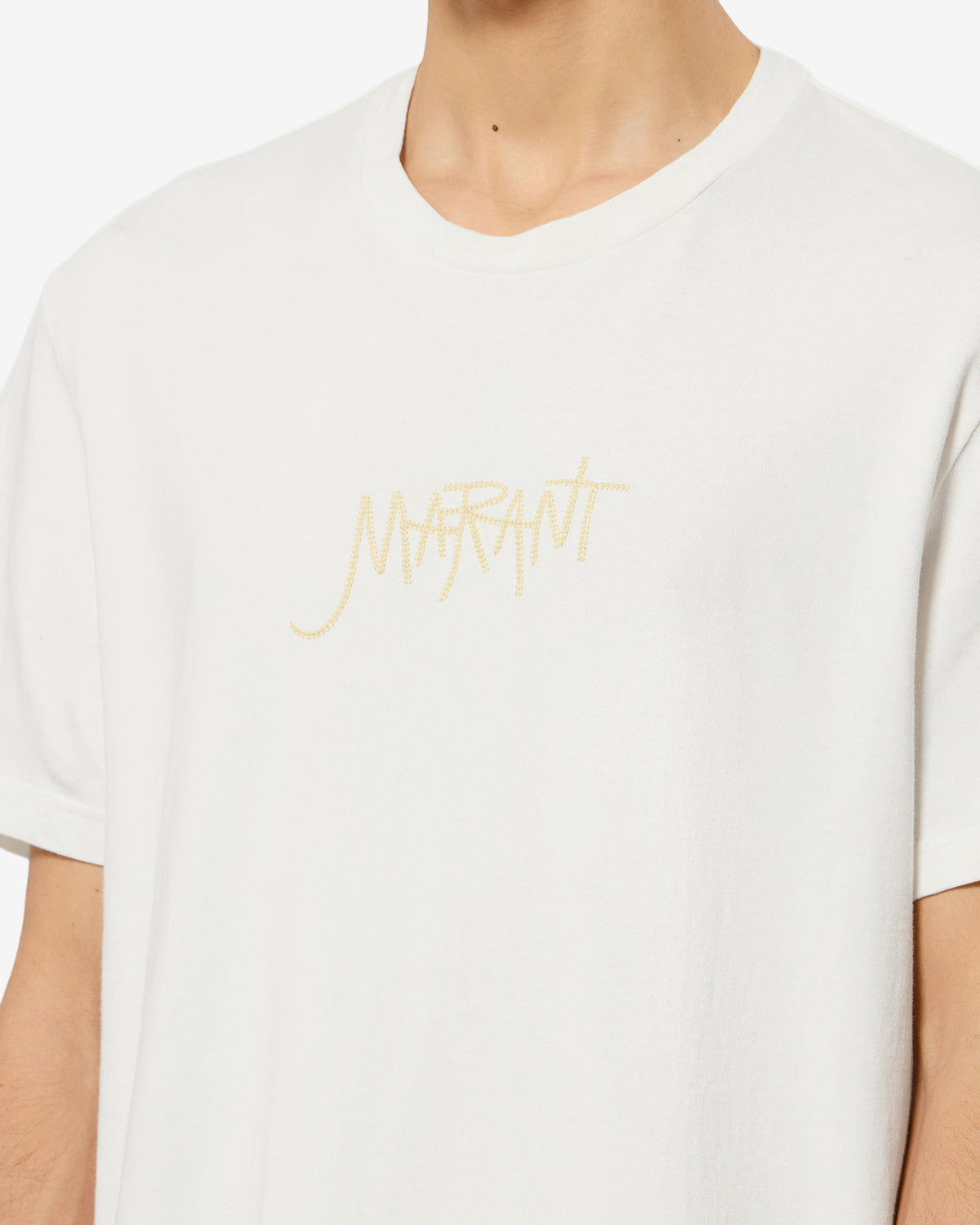Isabel Marant Honoré TS0052HC t-shirt off blanc logo