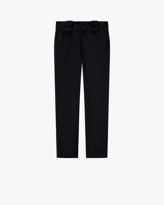 Isabel Marant Birdy pantalon skinny 7/8 noir coton