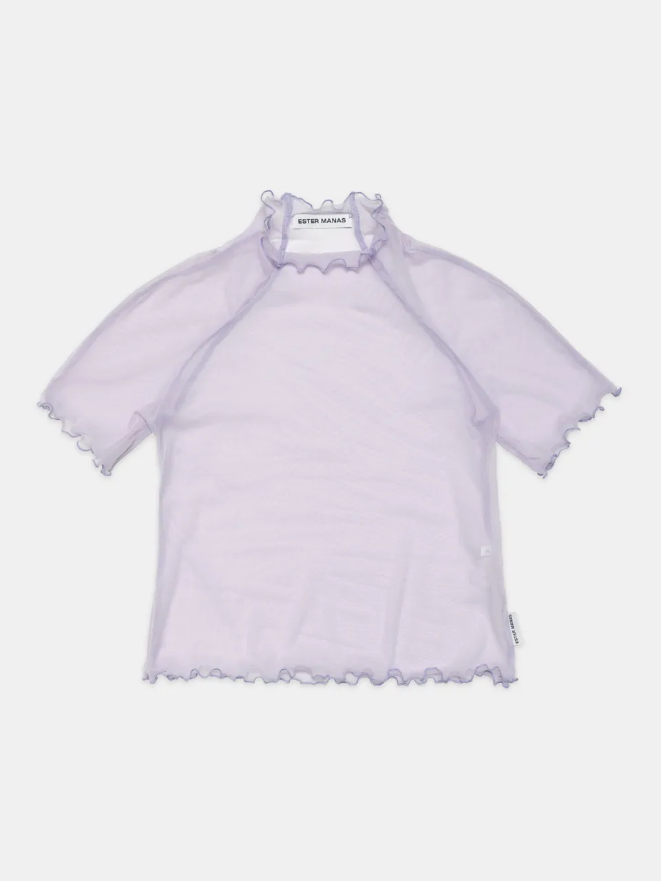 Ester Manas Tops Lavande Easy Top haut lavande transparent
