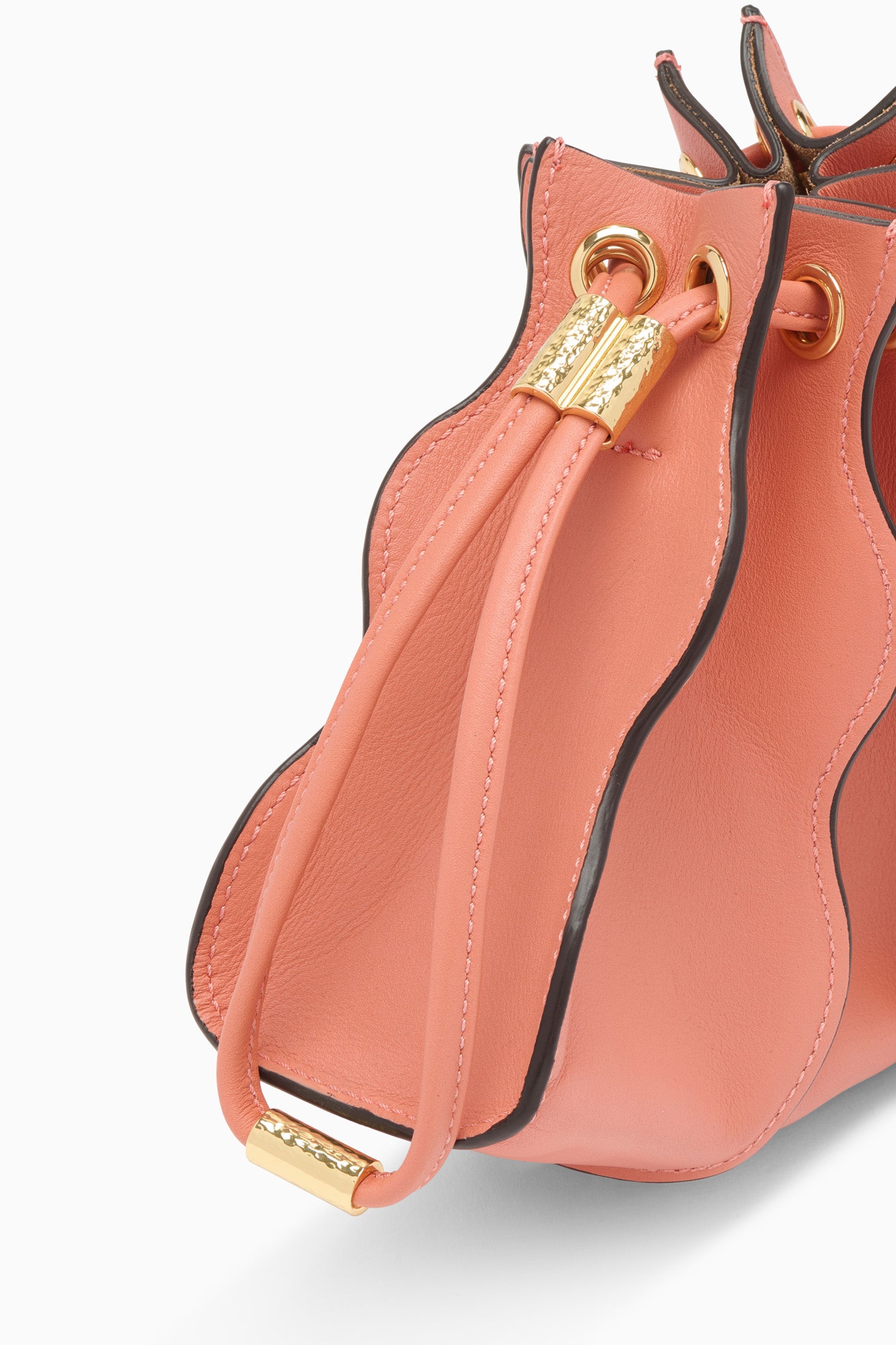 Ulla Johnson Adria sac bandoulière cuir rose
