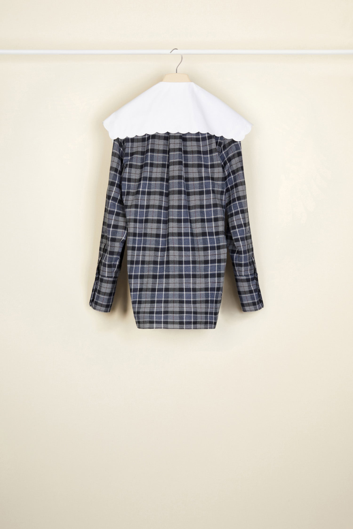 Patou BL01200735029 chemise tartan gris Boarding Check