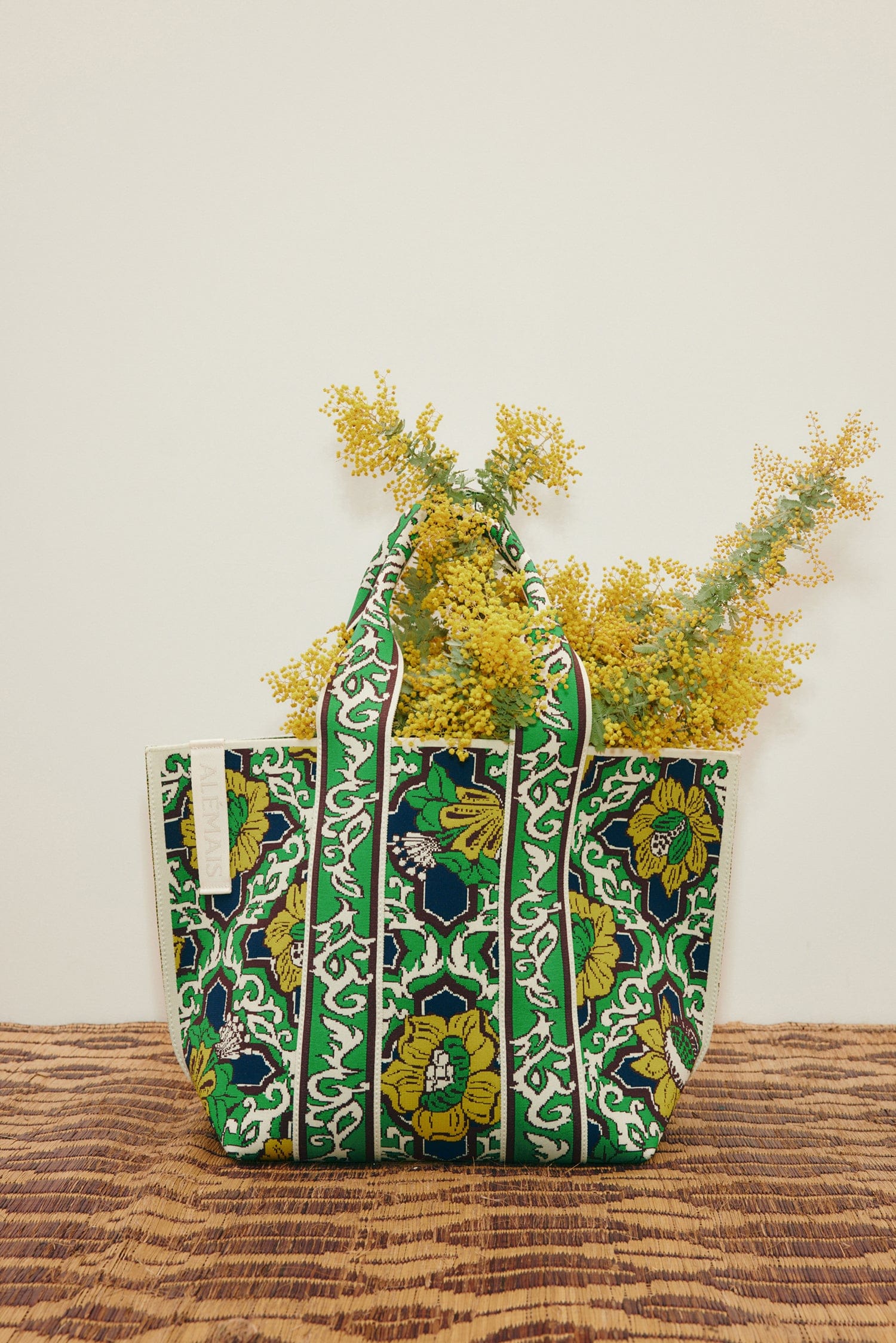 Alemäis Liana Jacquard maxi cabas polyester recyclé