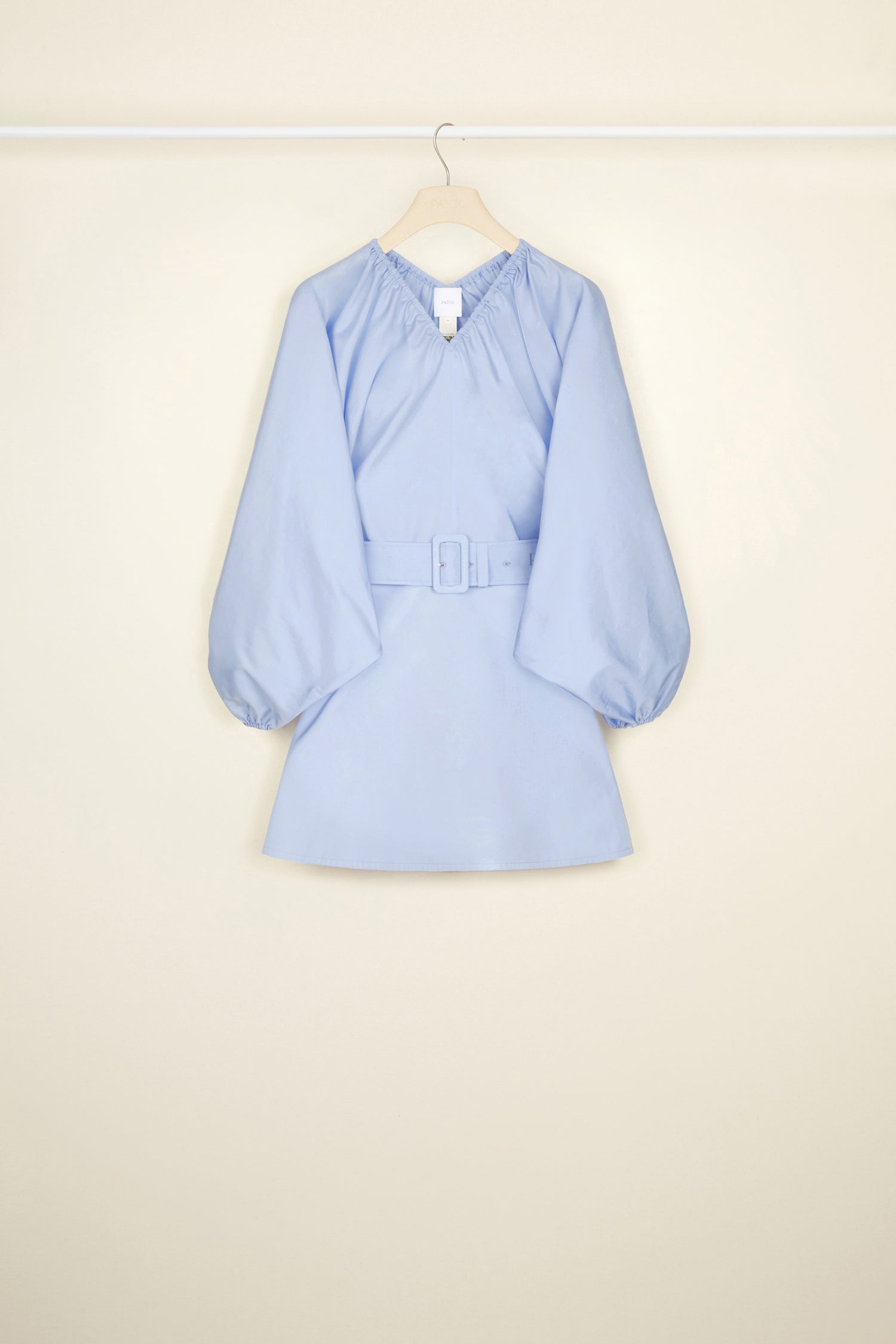 Patou DR084 Robe coton bio Aurora mini ceinture