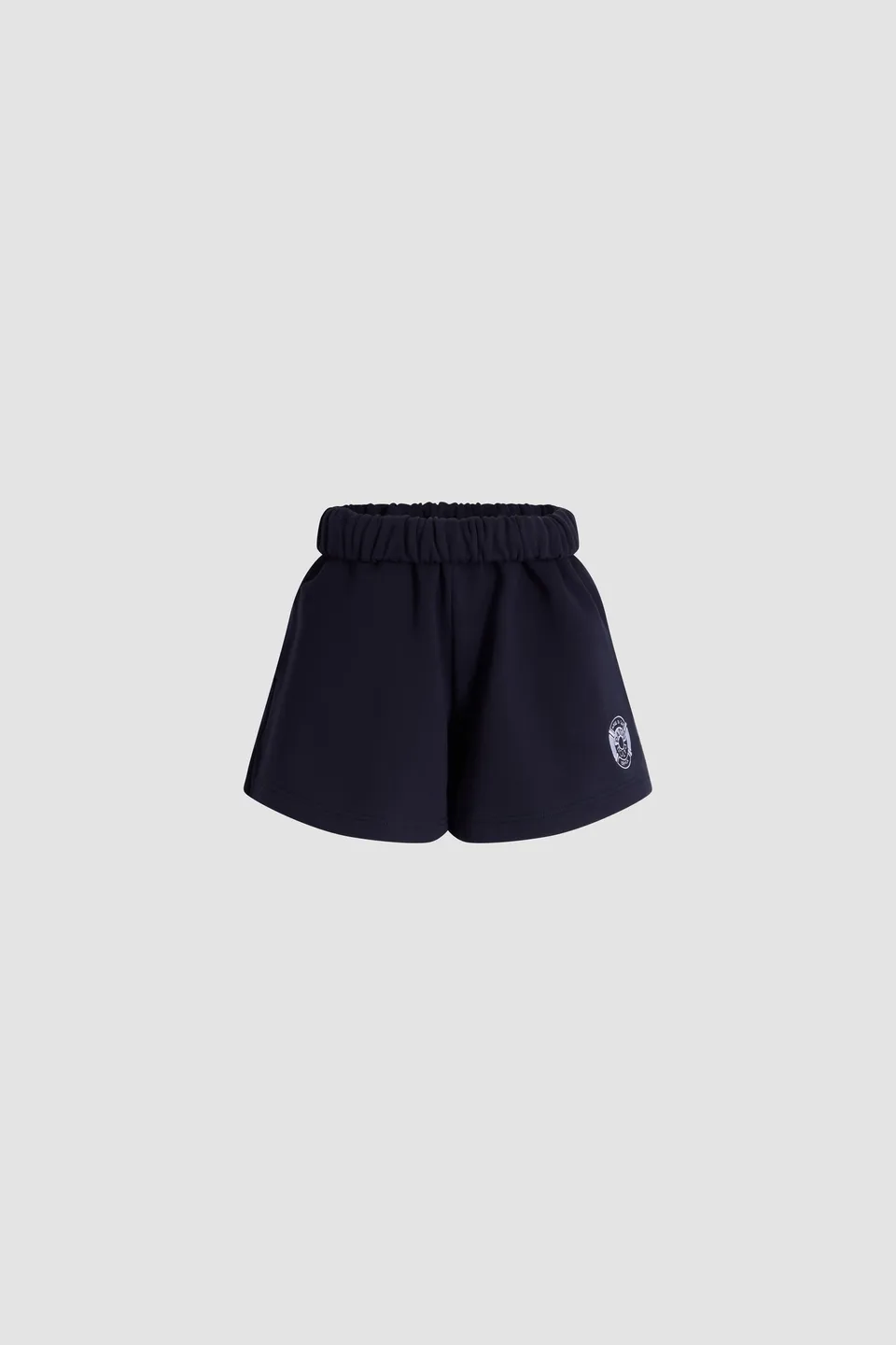 Patou Eden-Roc E26SP0669985694N short coton bio bleu marine
