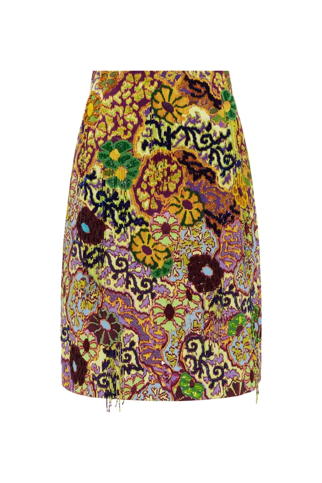 Alemäis Joanna Embellished Skirt jupe perlée 8