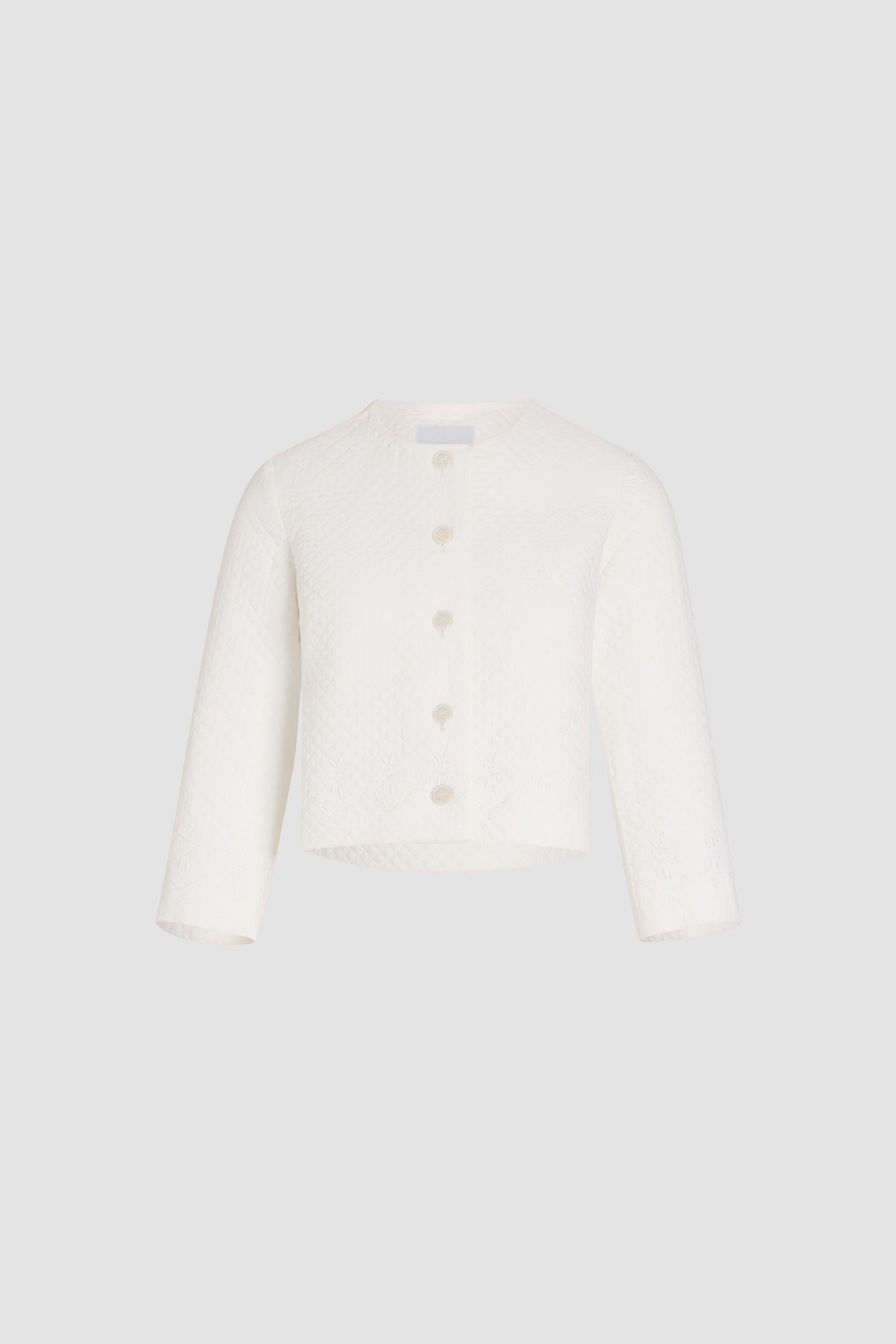Patou JA052 veste courte matelassée viscose blanche 34-44