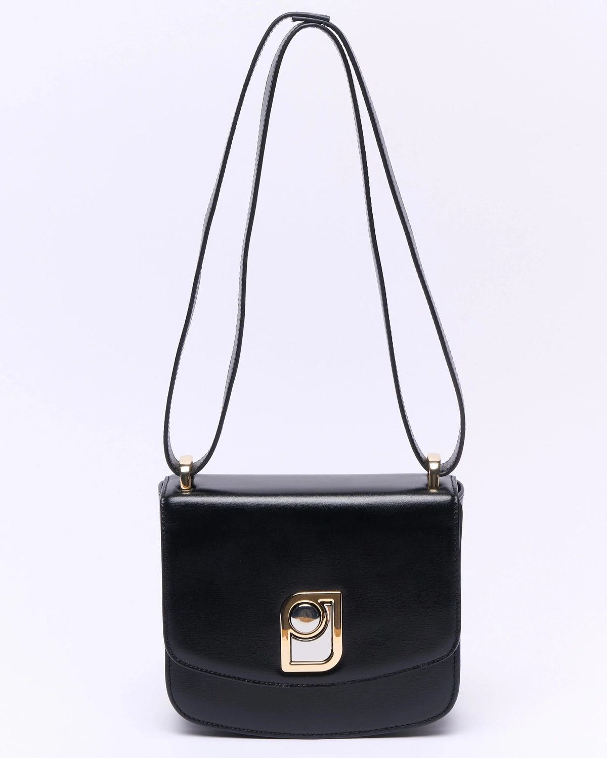 PAUL & JOE Jeanne petit sac cuir lisse noir 18 cm