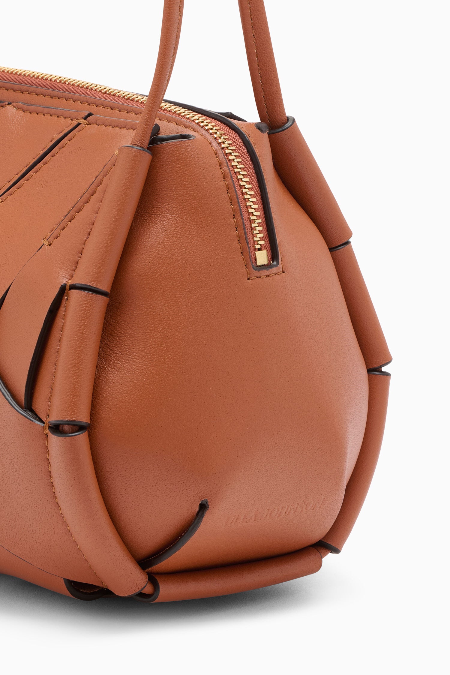 Ulla Johnson Charlotte sac caméra Sierra cuir marron OS