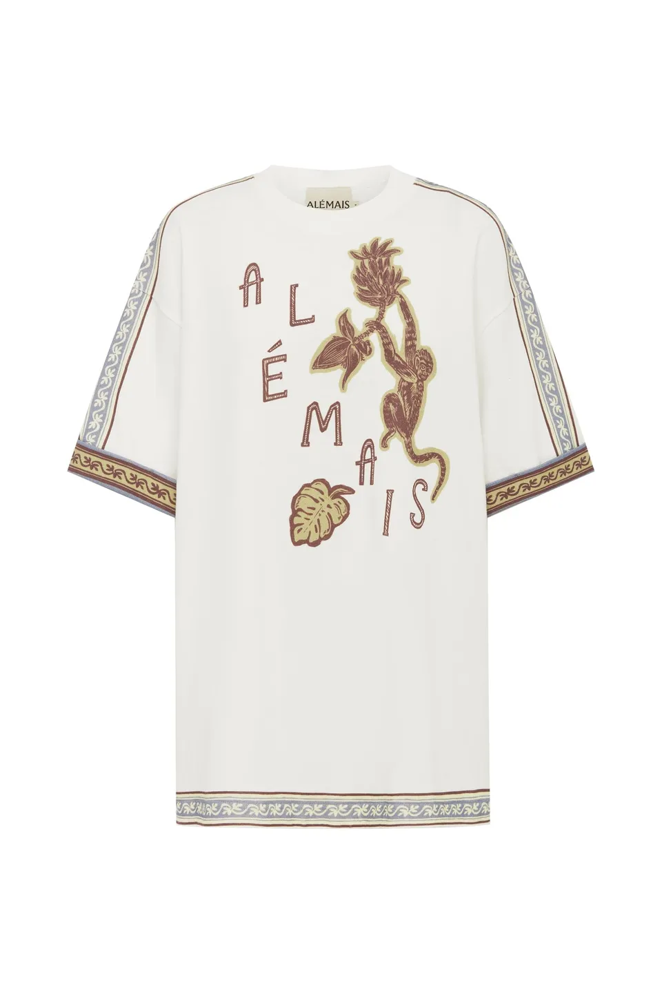 Alemais Monkey Dance t-shirt coton bio logo