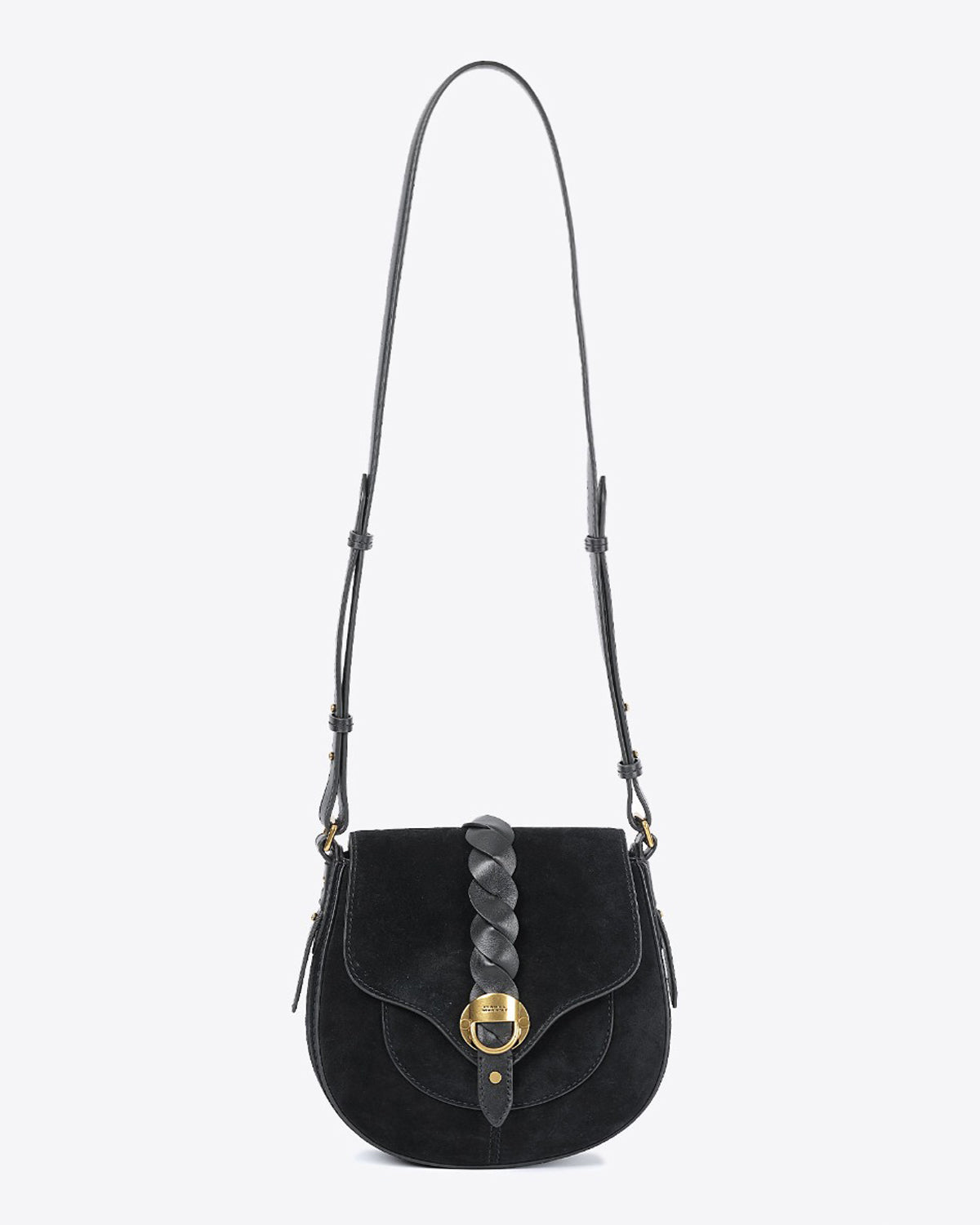 Isabel Marant Altay Small sac bandoulière noir cuir 23 cm