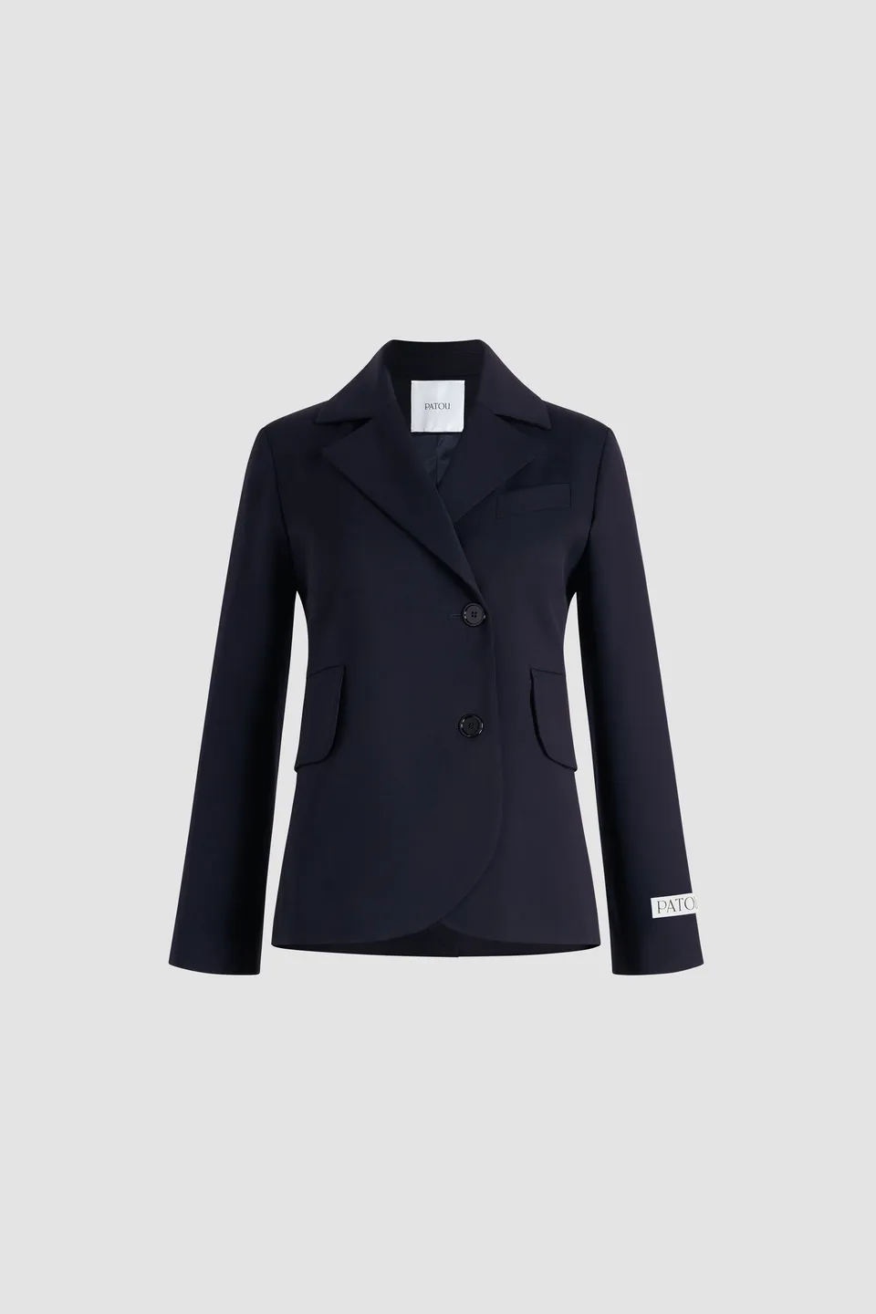 Patou Jackets veste P25JA0540103699N Navy Black laine