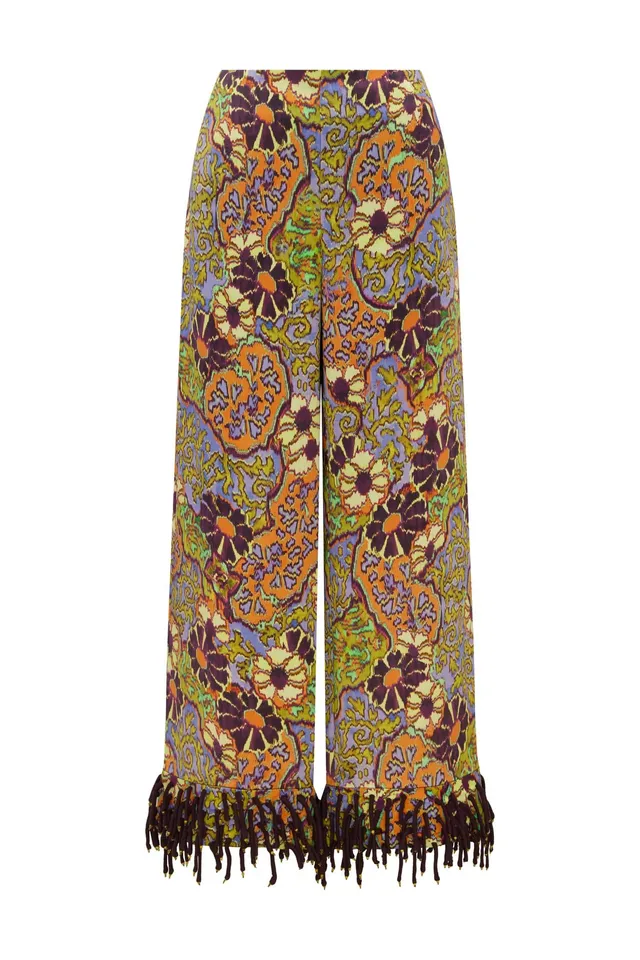 Alemäis Joanna pantalon culotte viscose imprimé floral