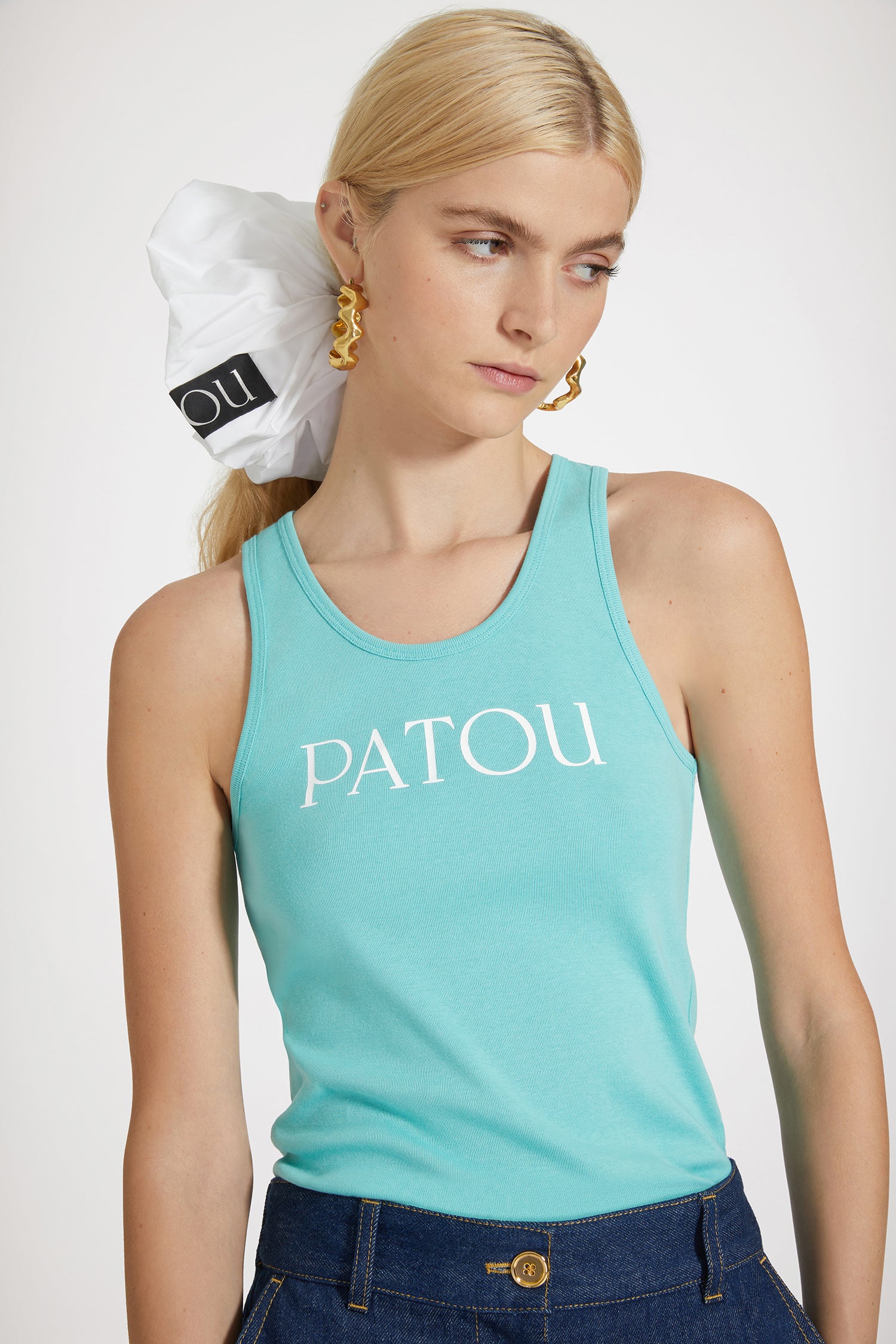 Patou JE015 débardeur coton bio Mint Green