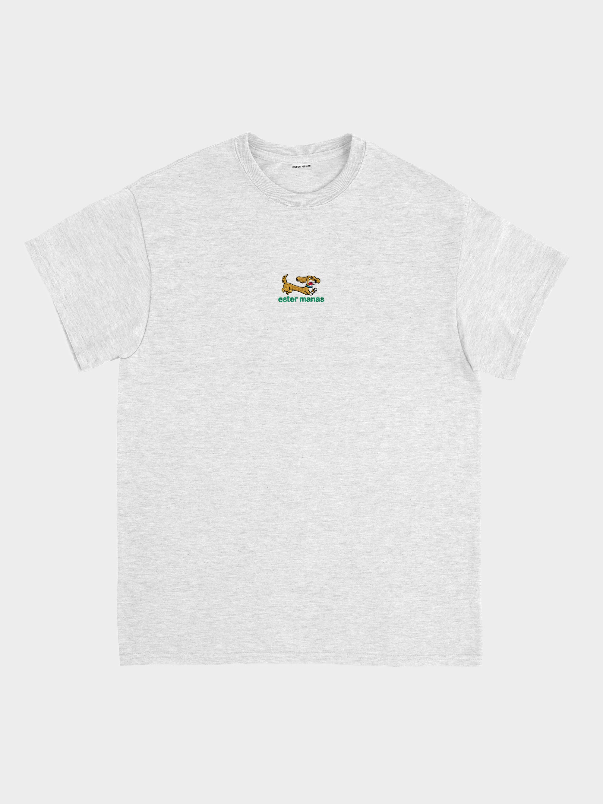 Ester Manas Everydoggy T-shirt gris Bulldog XS/S coton