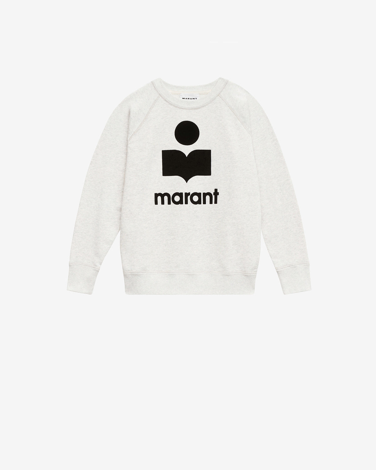 Isabel Marant Millyny sweatshirt écru coton logo