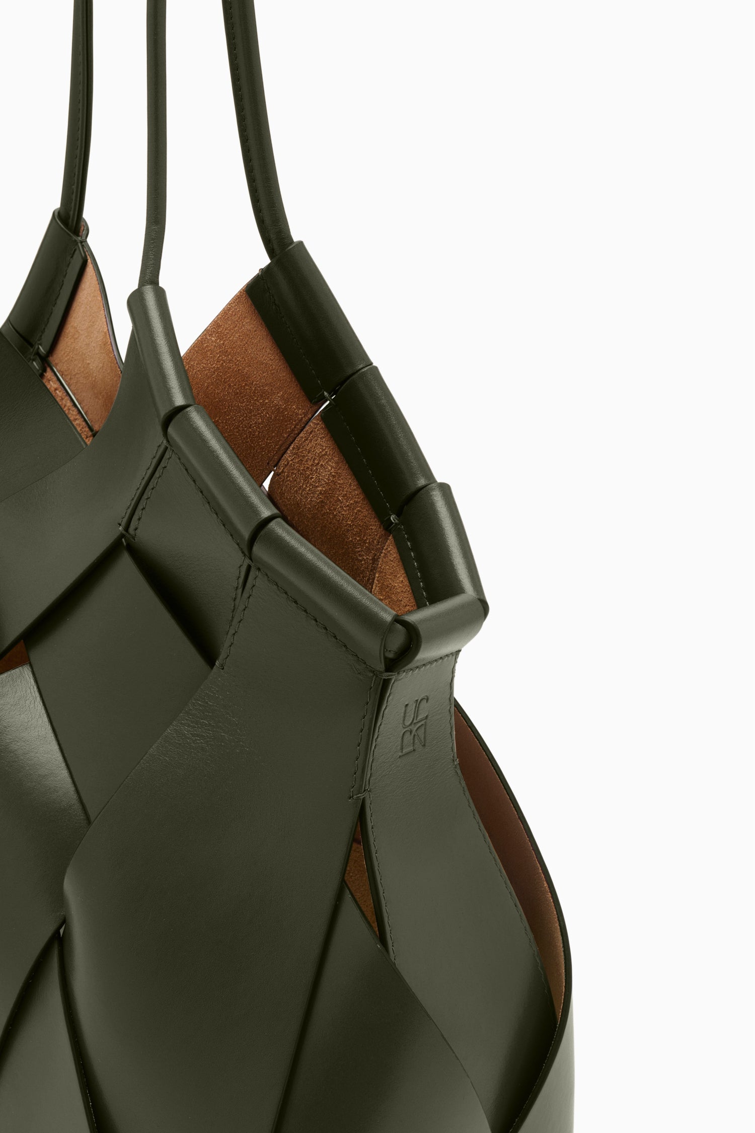 Ulla Johnson Charlotte sac épaule cuir Militaire