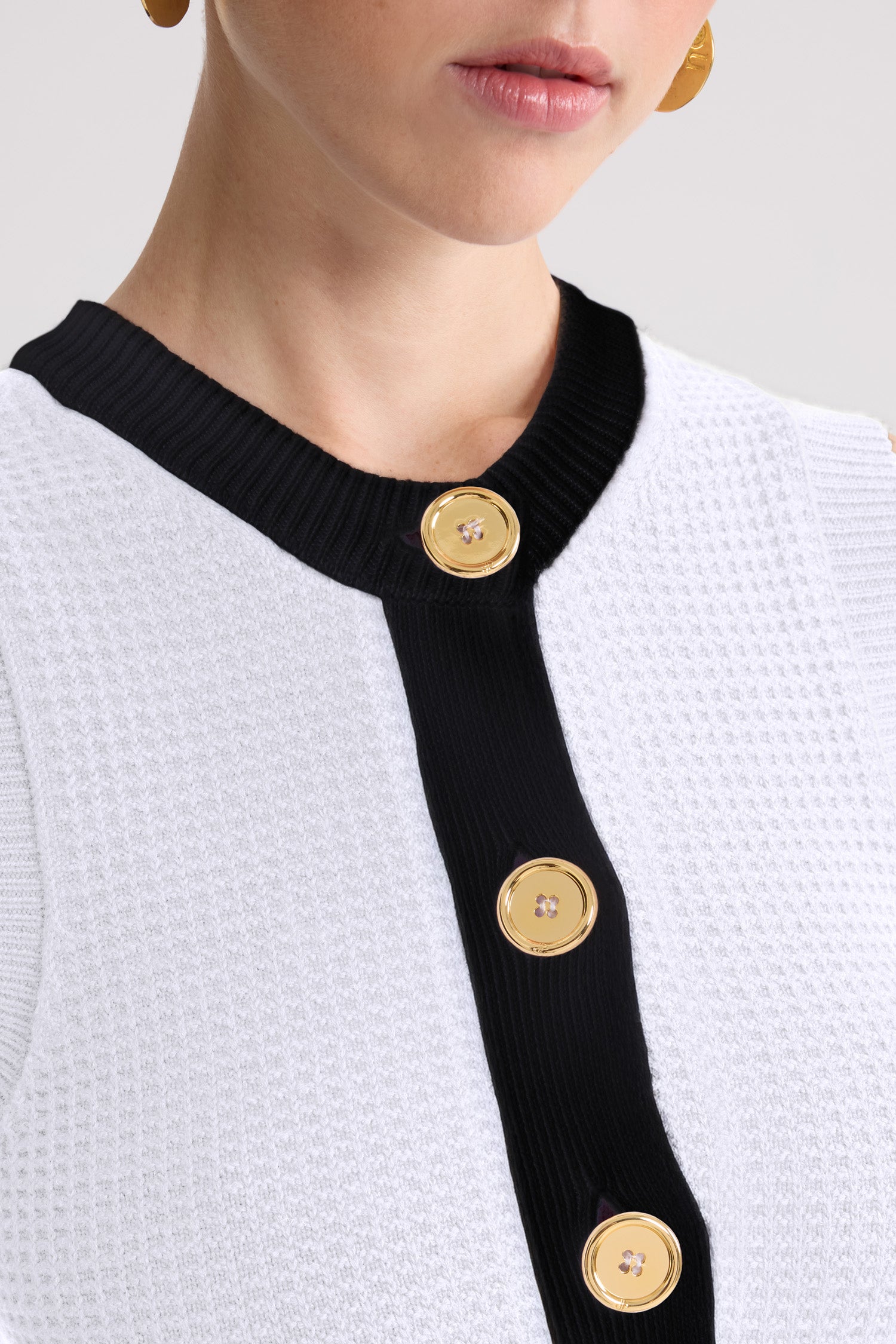 Patou robe blanche sans manches coton XS-XL