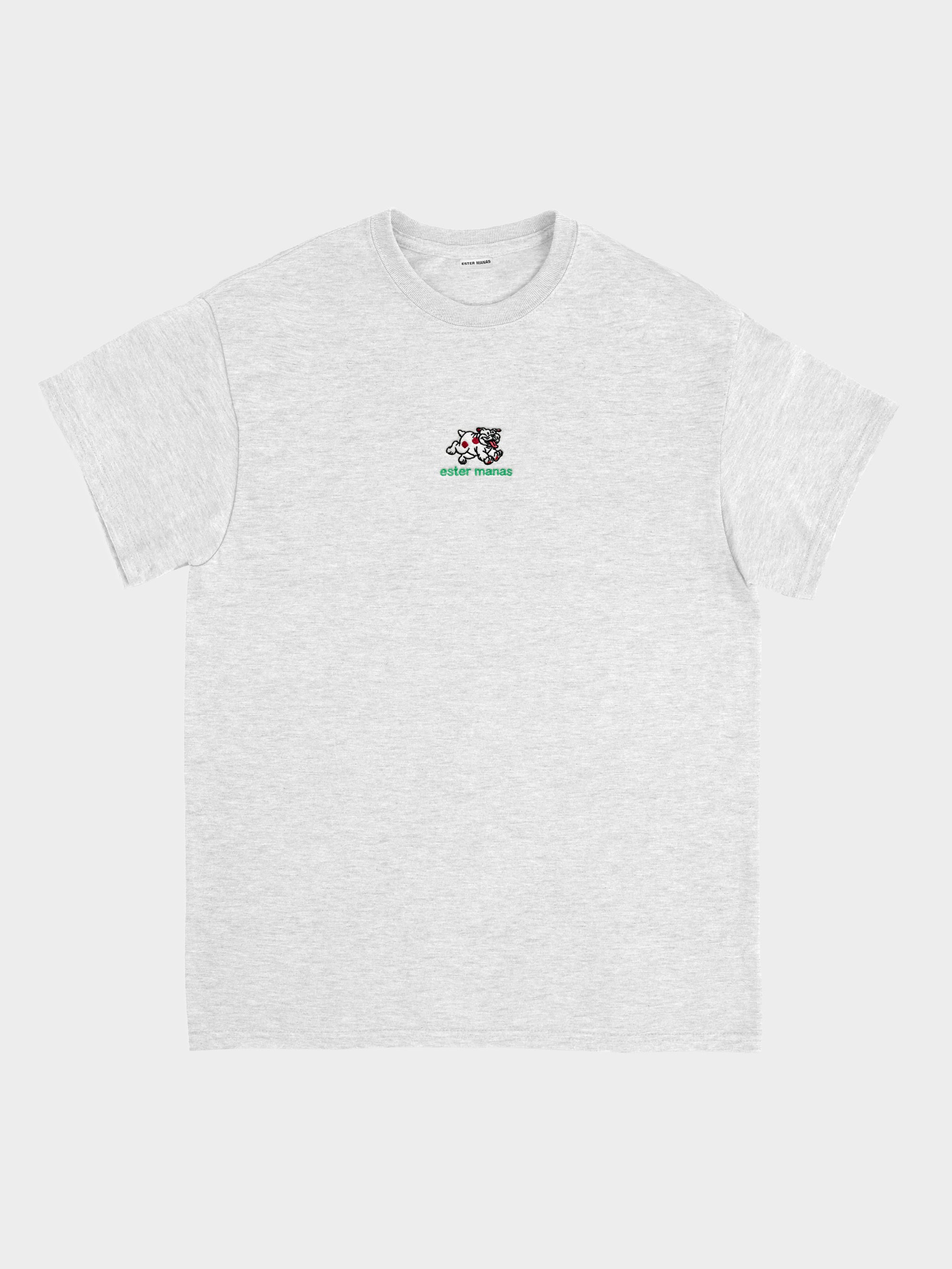 Ester Manas Everydoggy T-shirt gris Bulldog XS/S coton