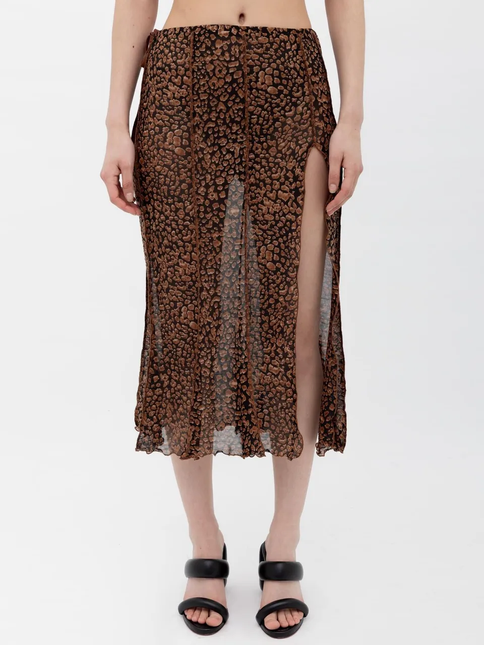 Ester Manas Feline Skirt jupe longue imprimée