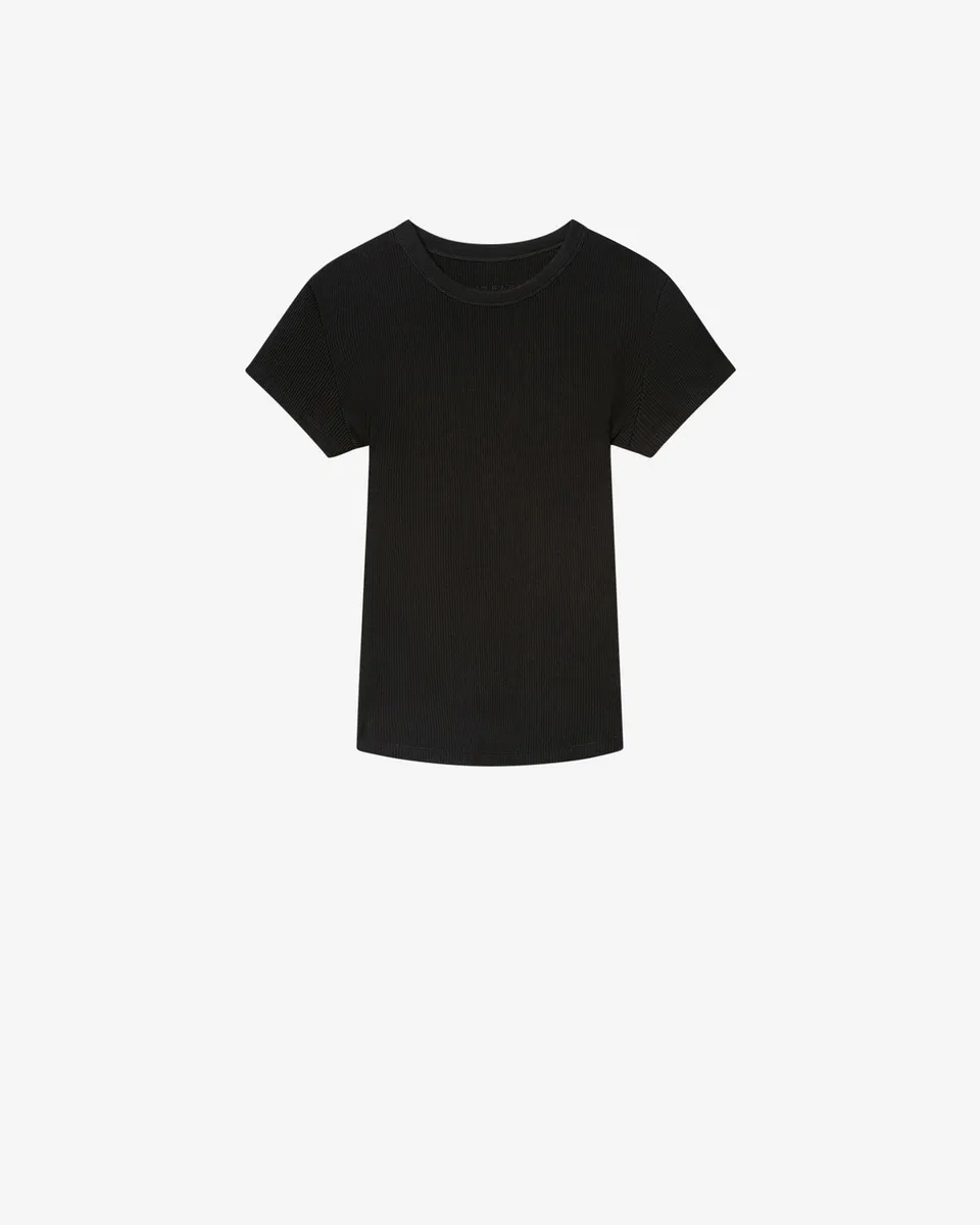 Isabel Marant Taomi TS0111FA t-shirt coton noir