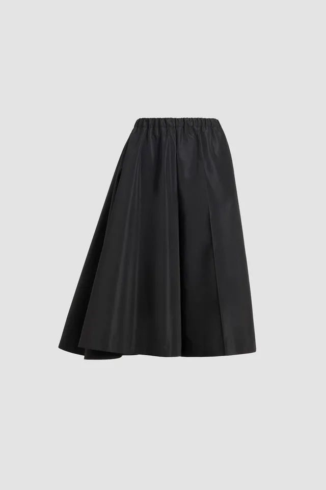 Patou TR057 Bermuda Noir Short Faille Taille Haute