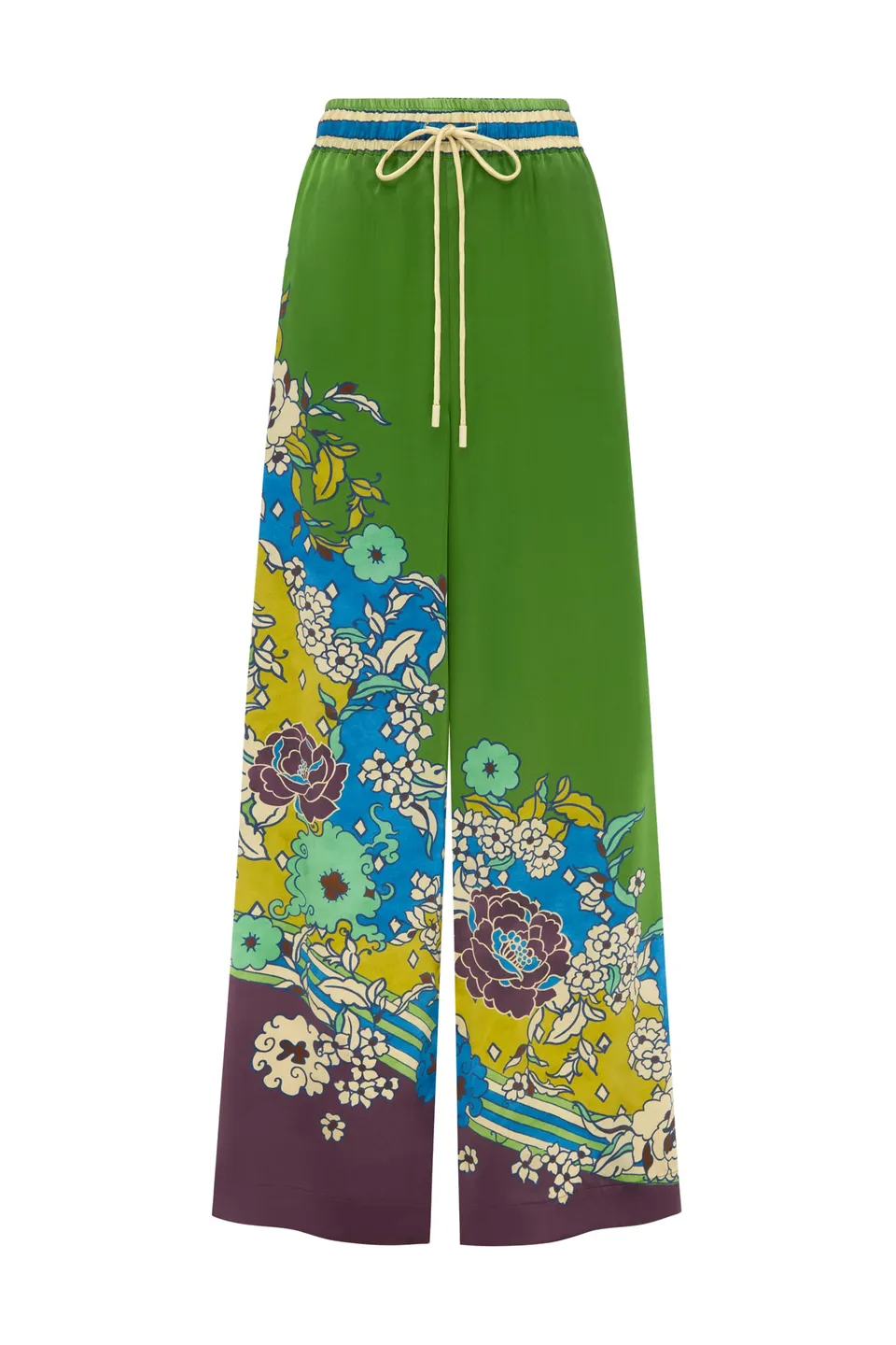 Alemäis Nanci pantalon soie large 100% soie