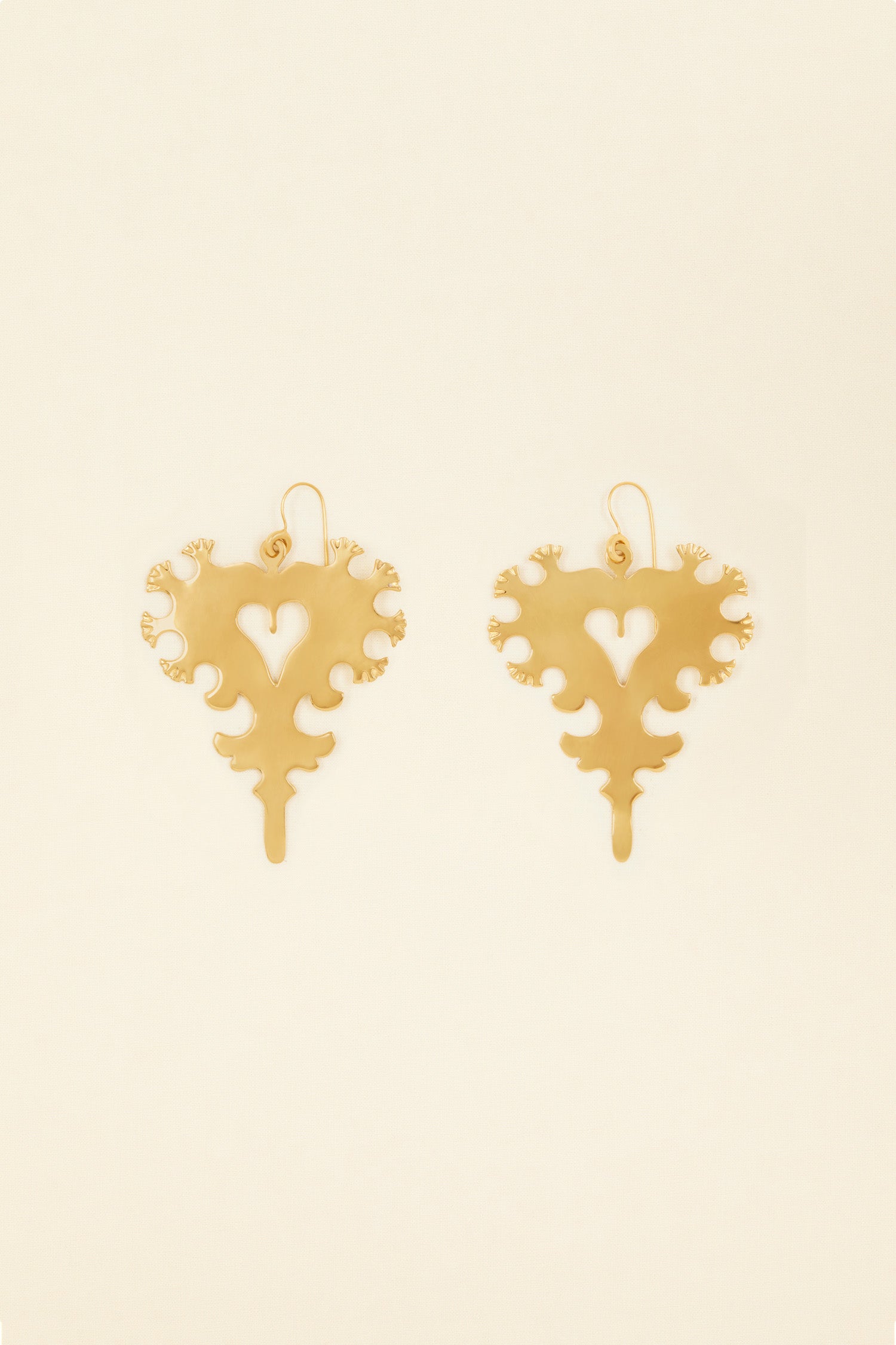Patou JW047 boucles Arlésienne Gold laiton