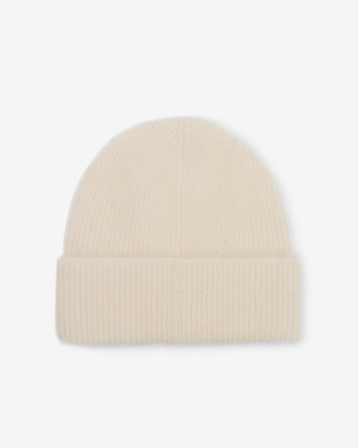 Isabel Marant Peeta bonnet alpaga écru maille