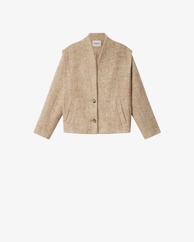 Isabel Marant Drogo veste tailleur beige