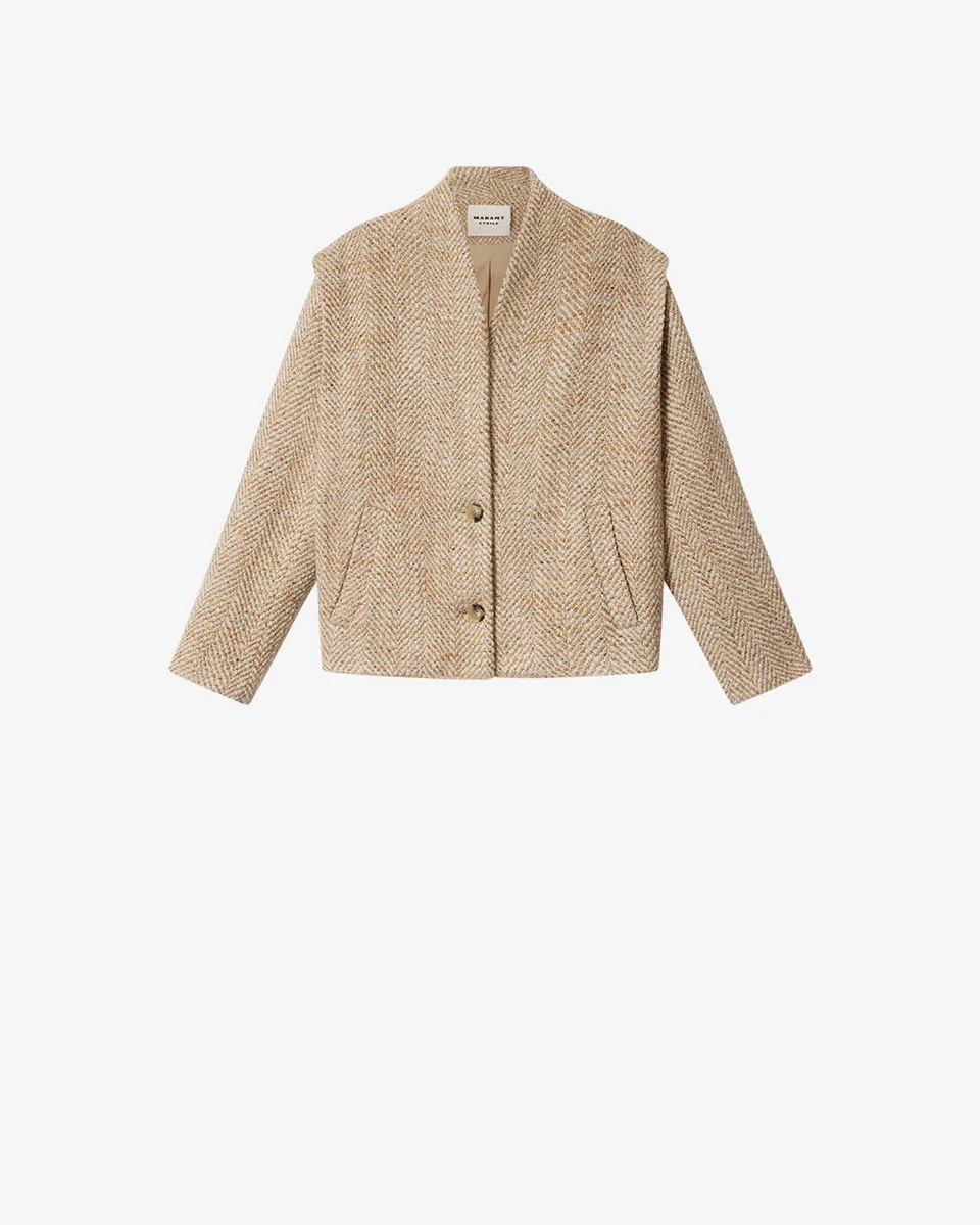 Isabel Marant Drogo veste tailleur beige