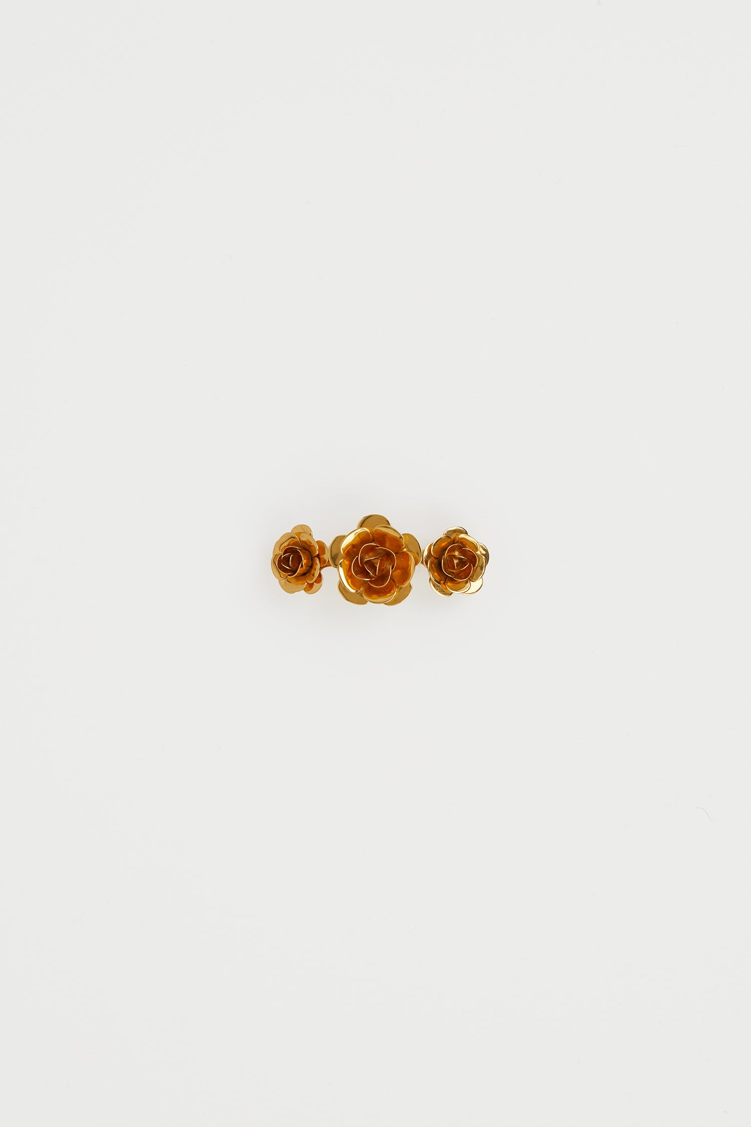 Patou Jewellery broche fleur JW091 dorée TU