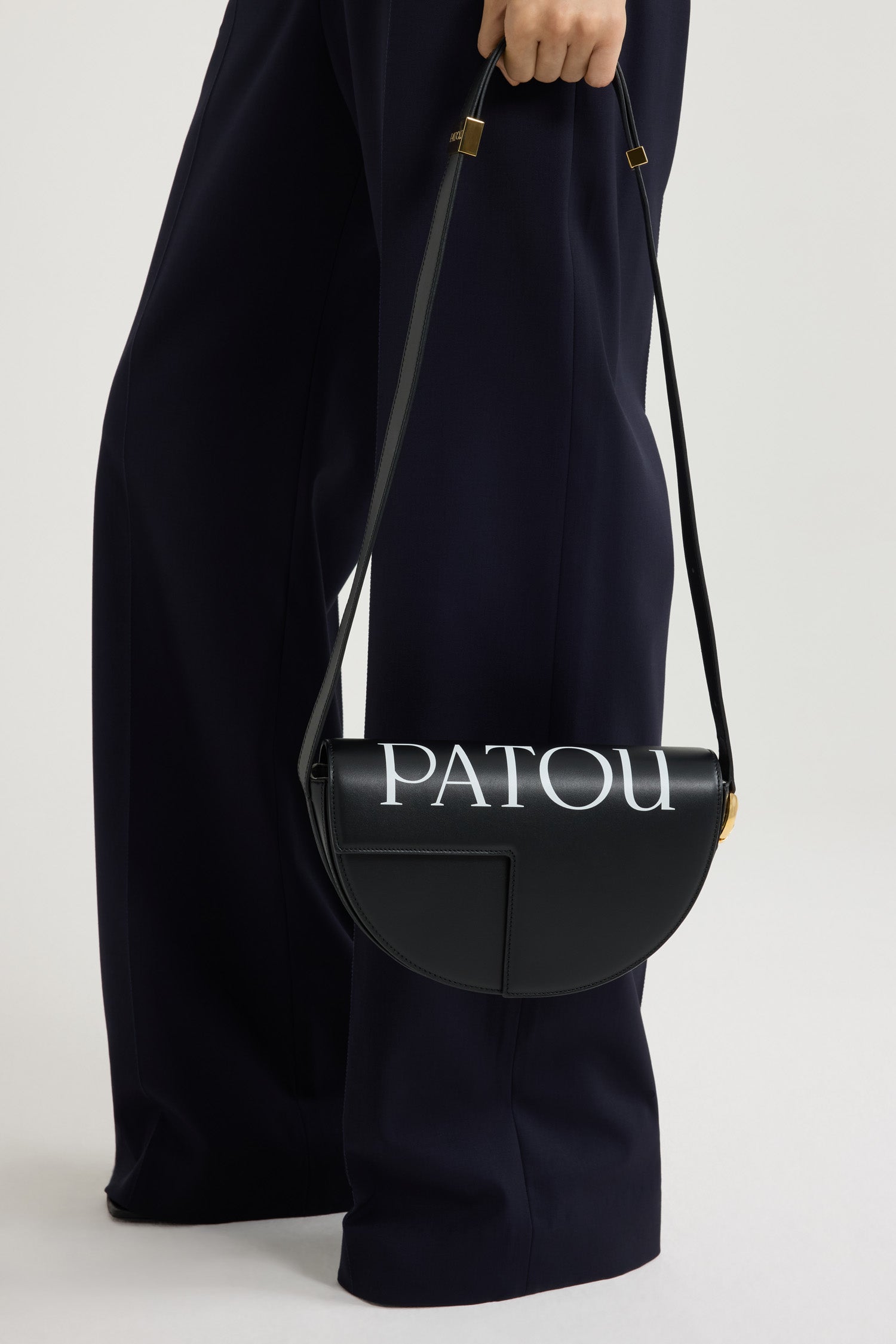 Patou Bags BA022 sac cuir noir blanc Le Patou