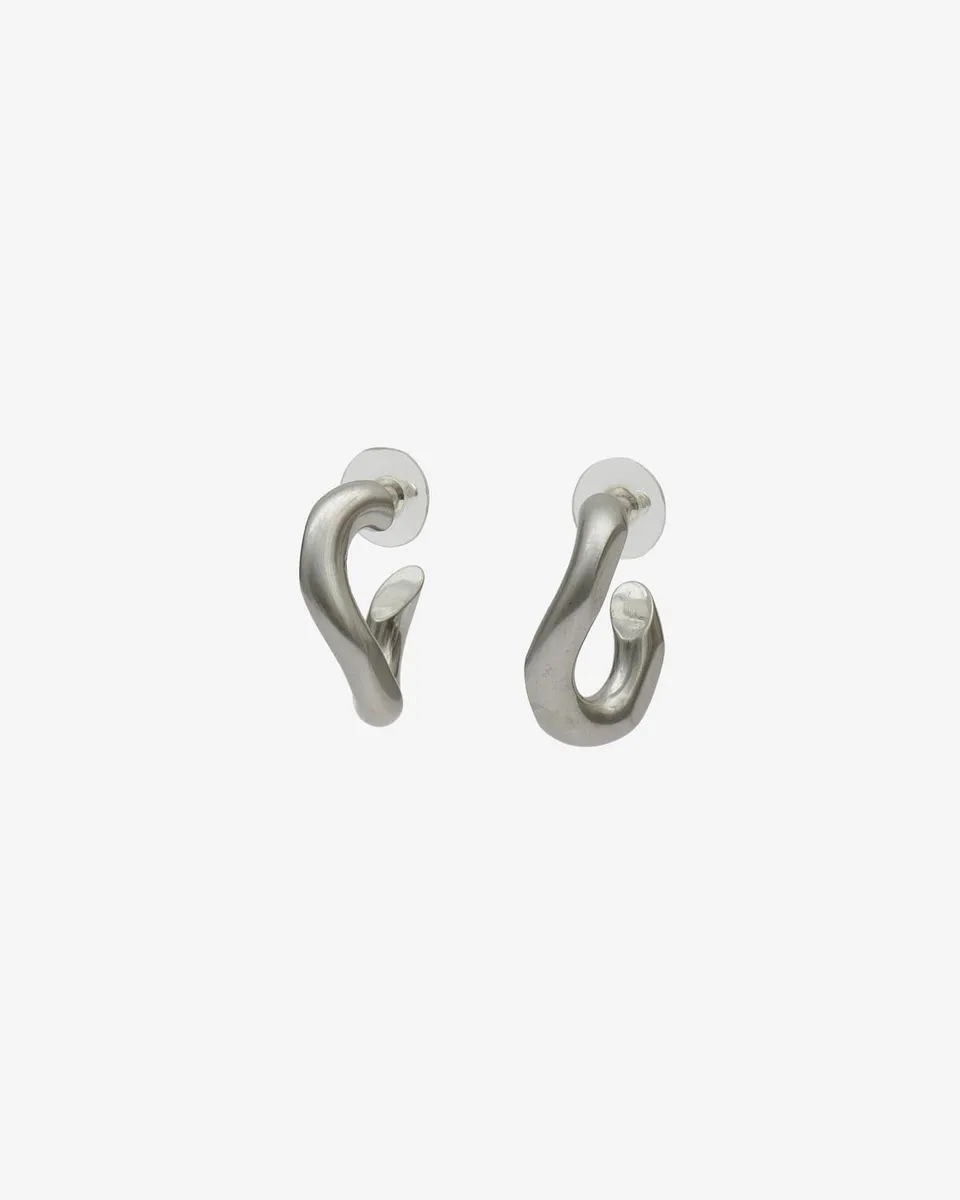 Isabel Marant Links BL0073FA boucles créoles argent