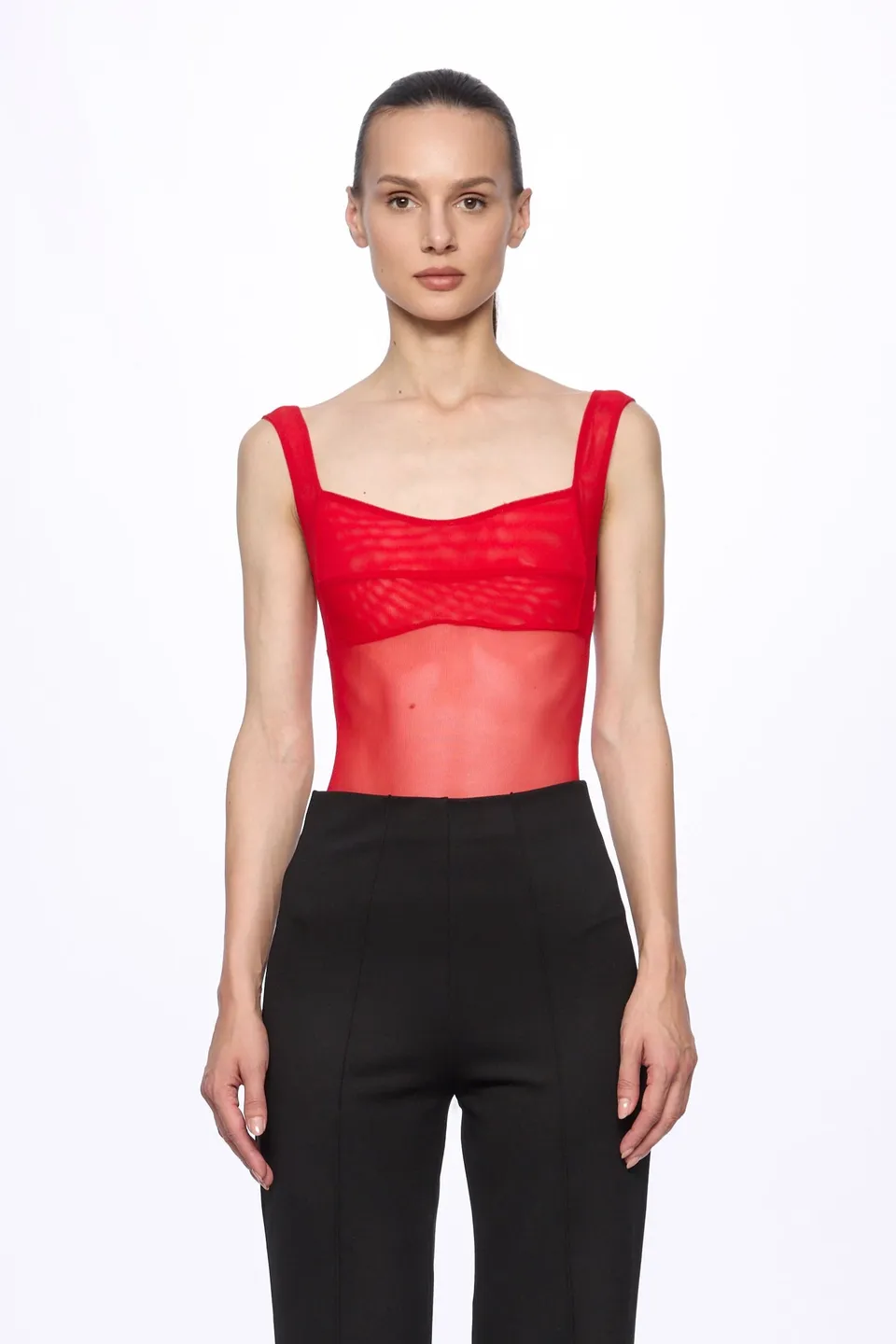 ATU Body Couture Mesh body corset rouge taille S