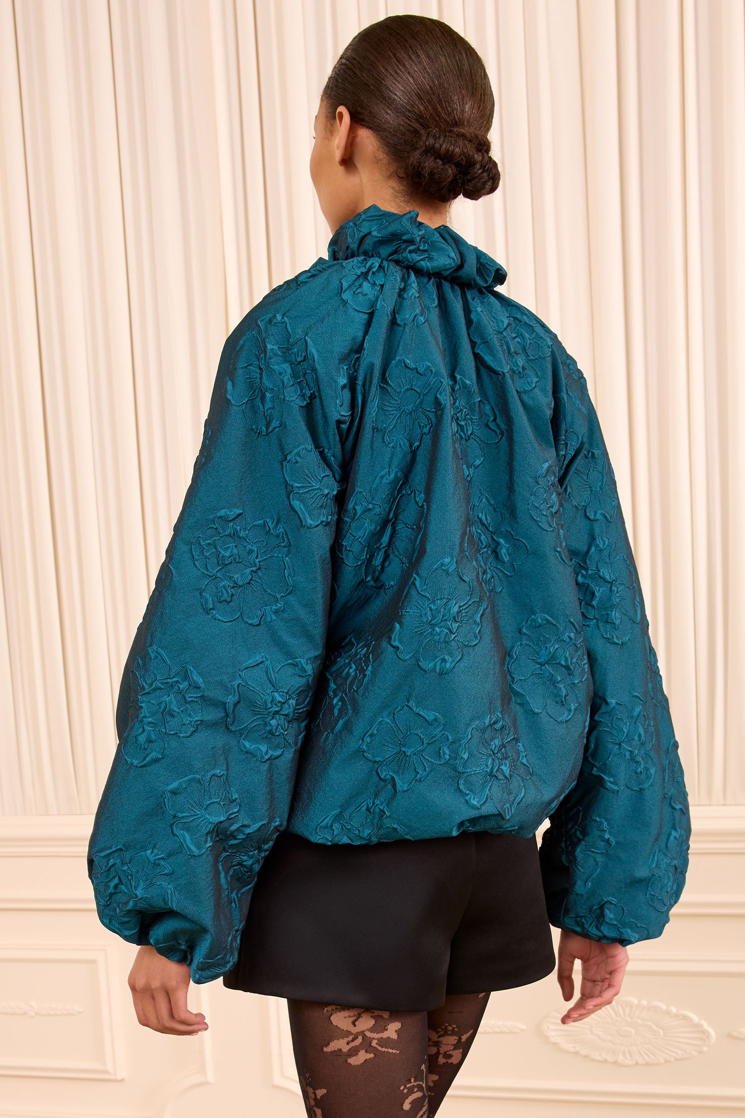 Ulla Johnson Roux veste cloque bleu Beryl