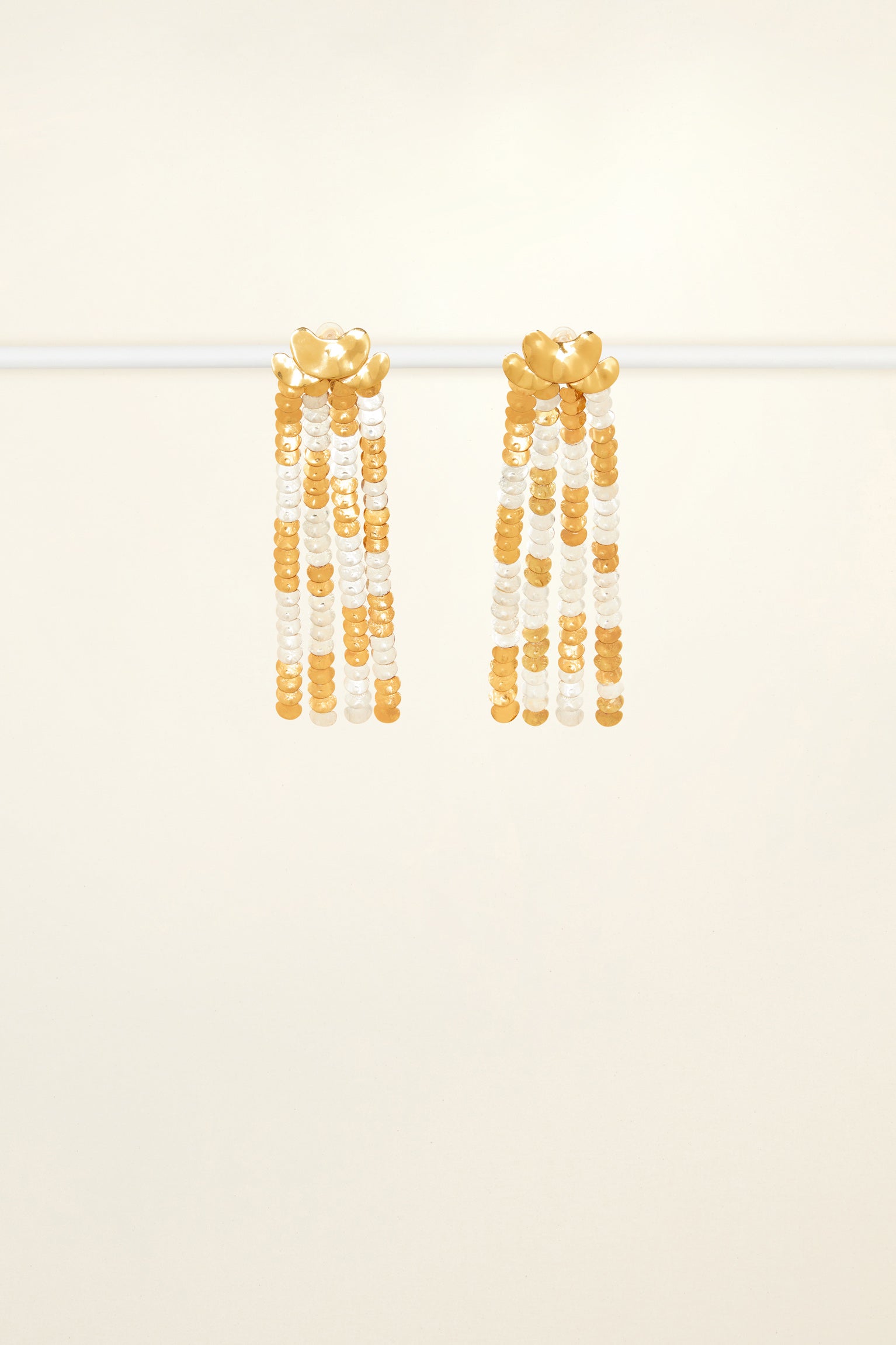 Patou JW002 boucles d'oreilles laiton or argent