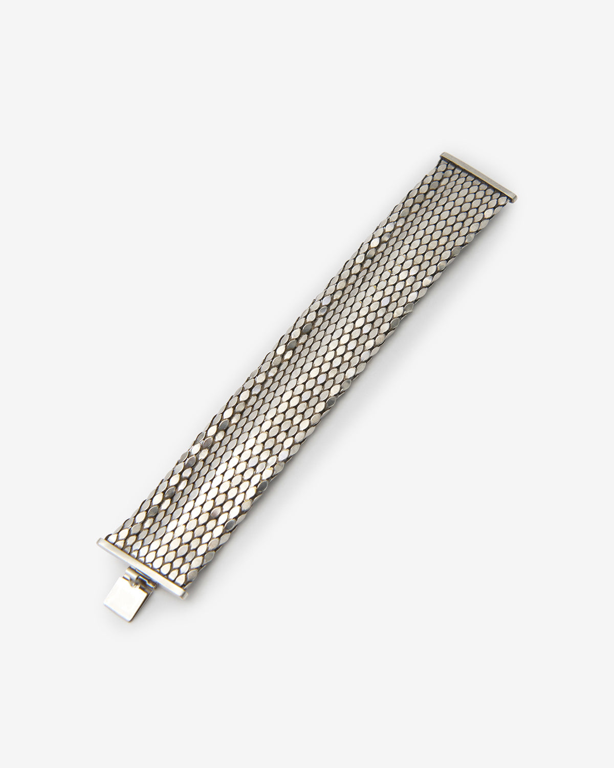 Isabel Marant Gaia bracelet argent laiton rigide 17cm